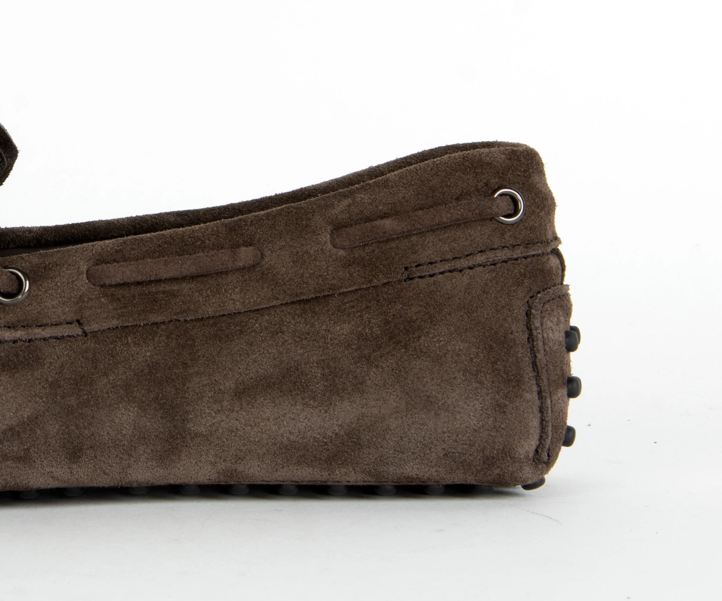 Tods Gommino Suede Driving Shoe Brown - Image 3