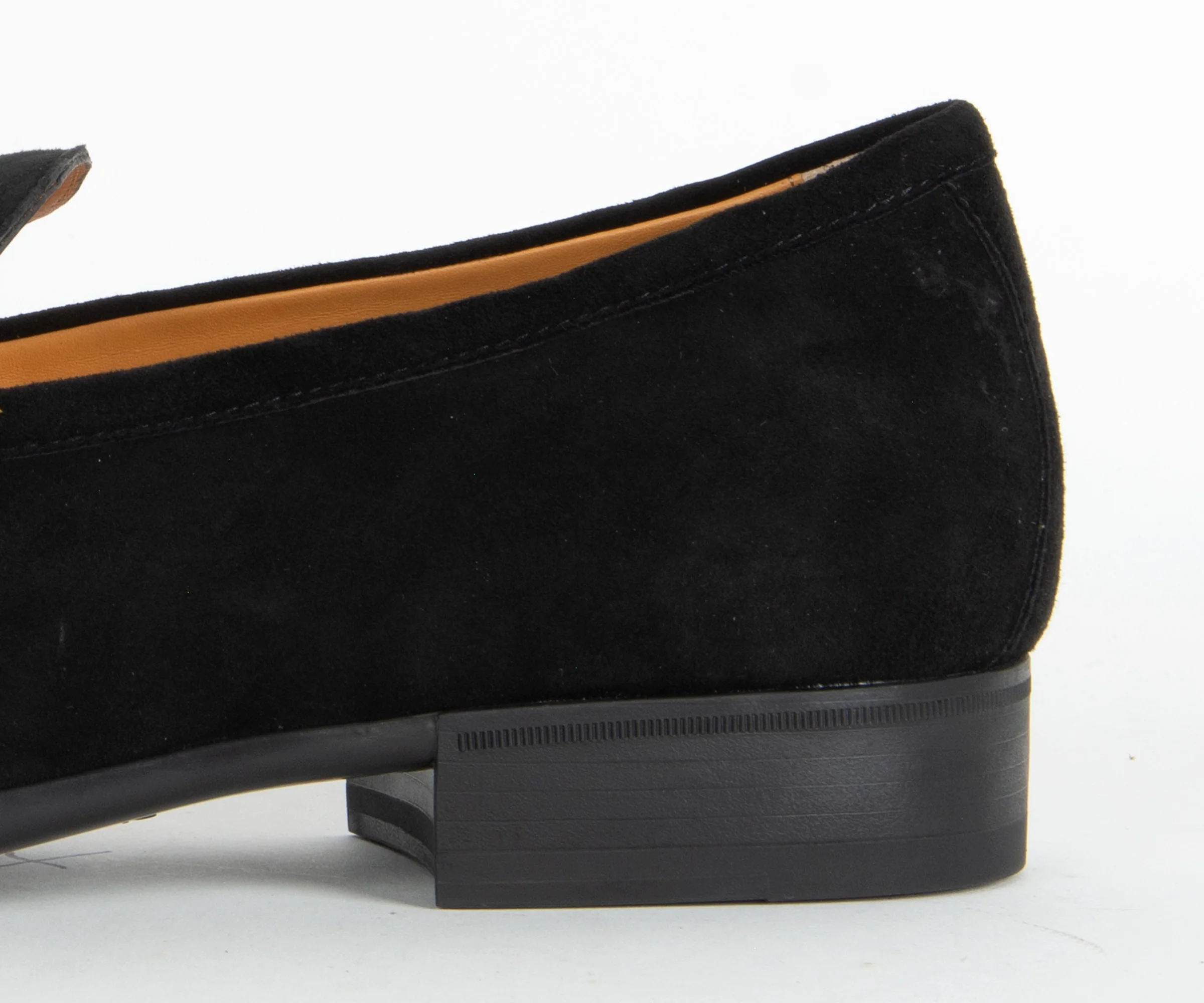 Tods Suede Loafer Black - Image 3