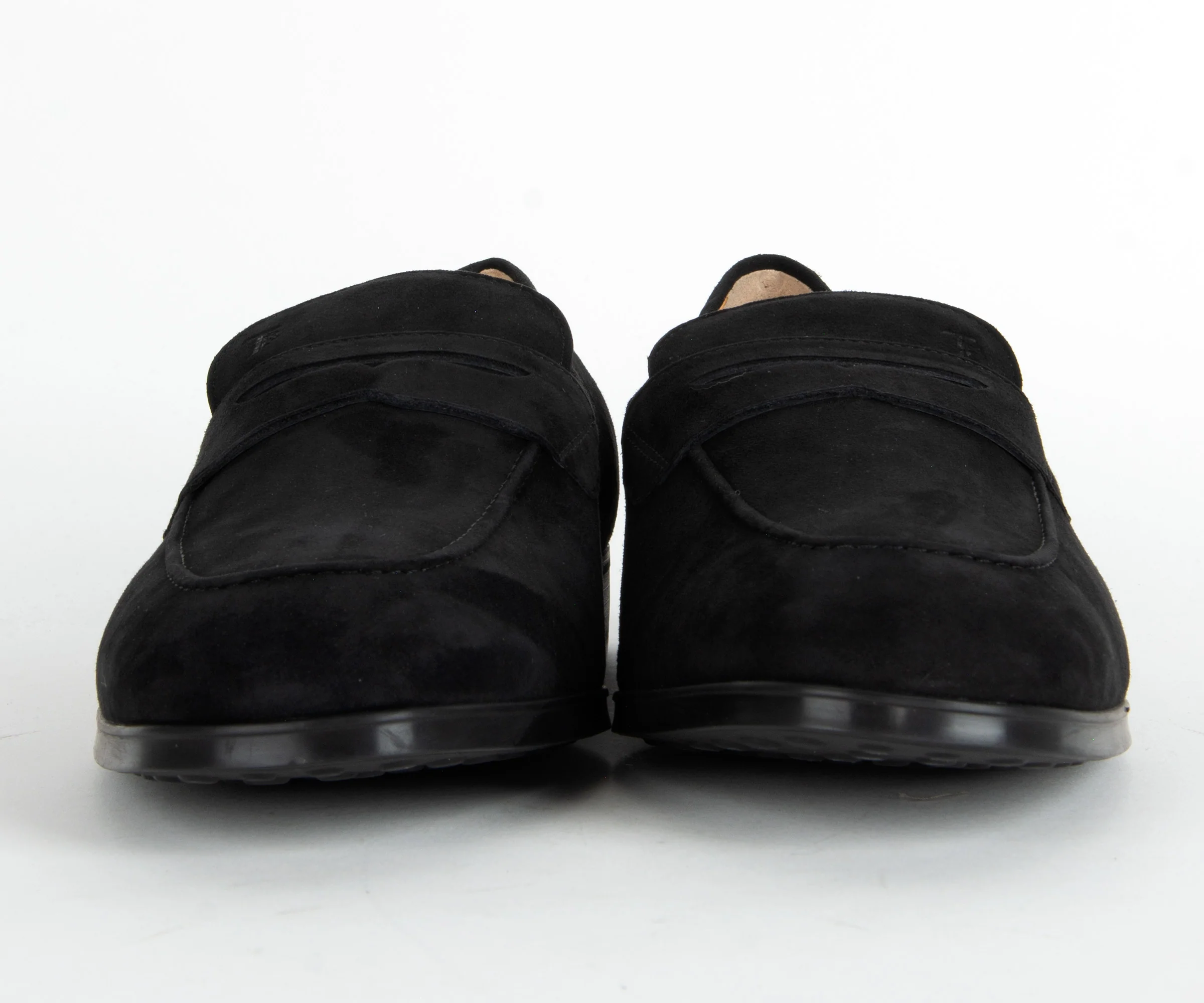 Tods Suede Loafer Black - Image 4