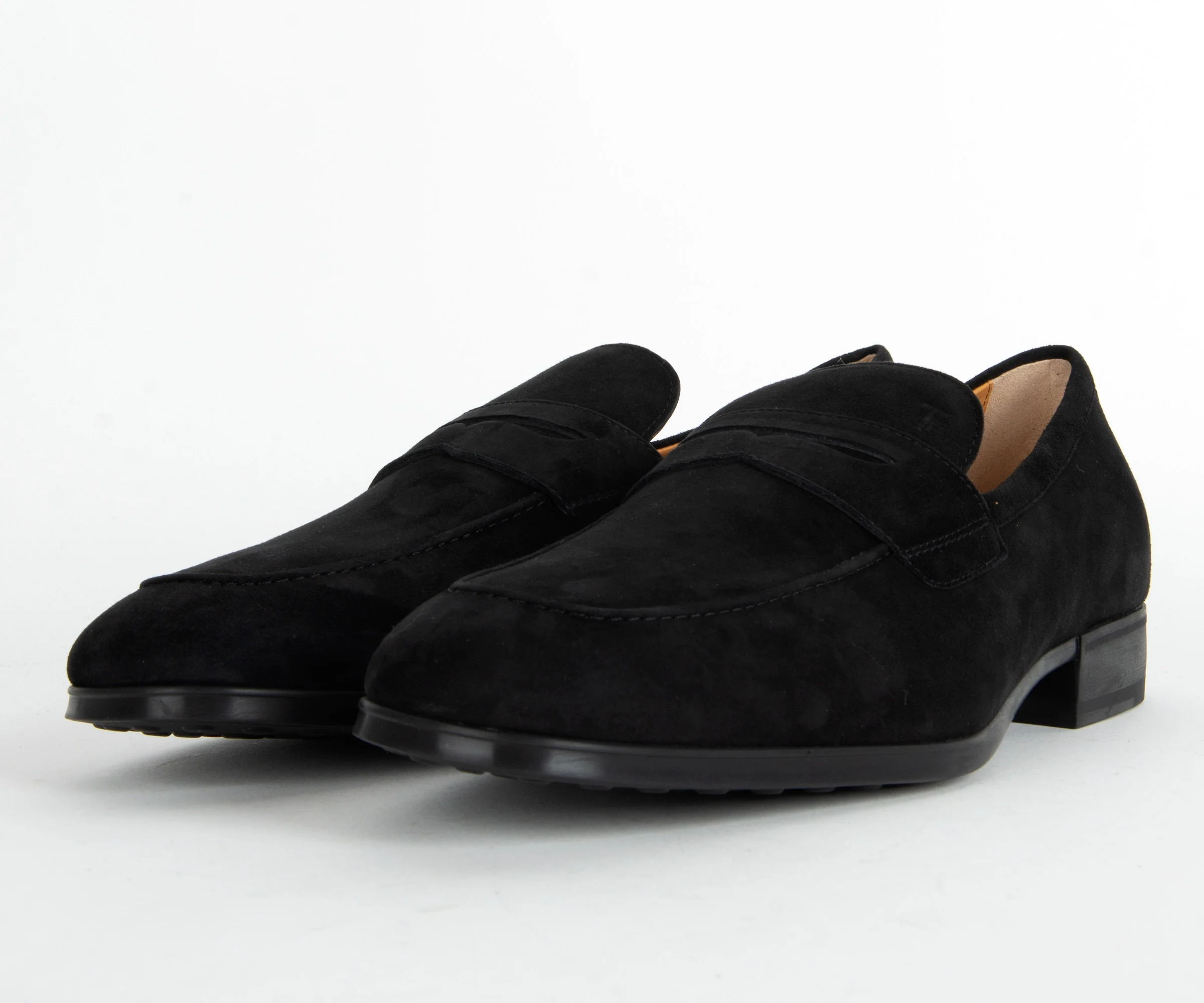 Tods Suede Loafer Black - Image 5