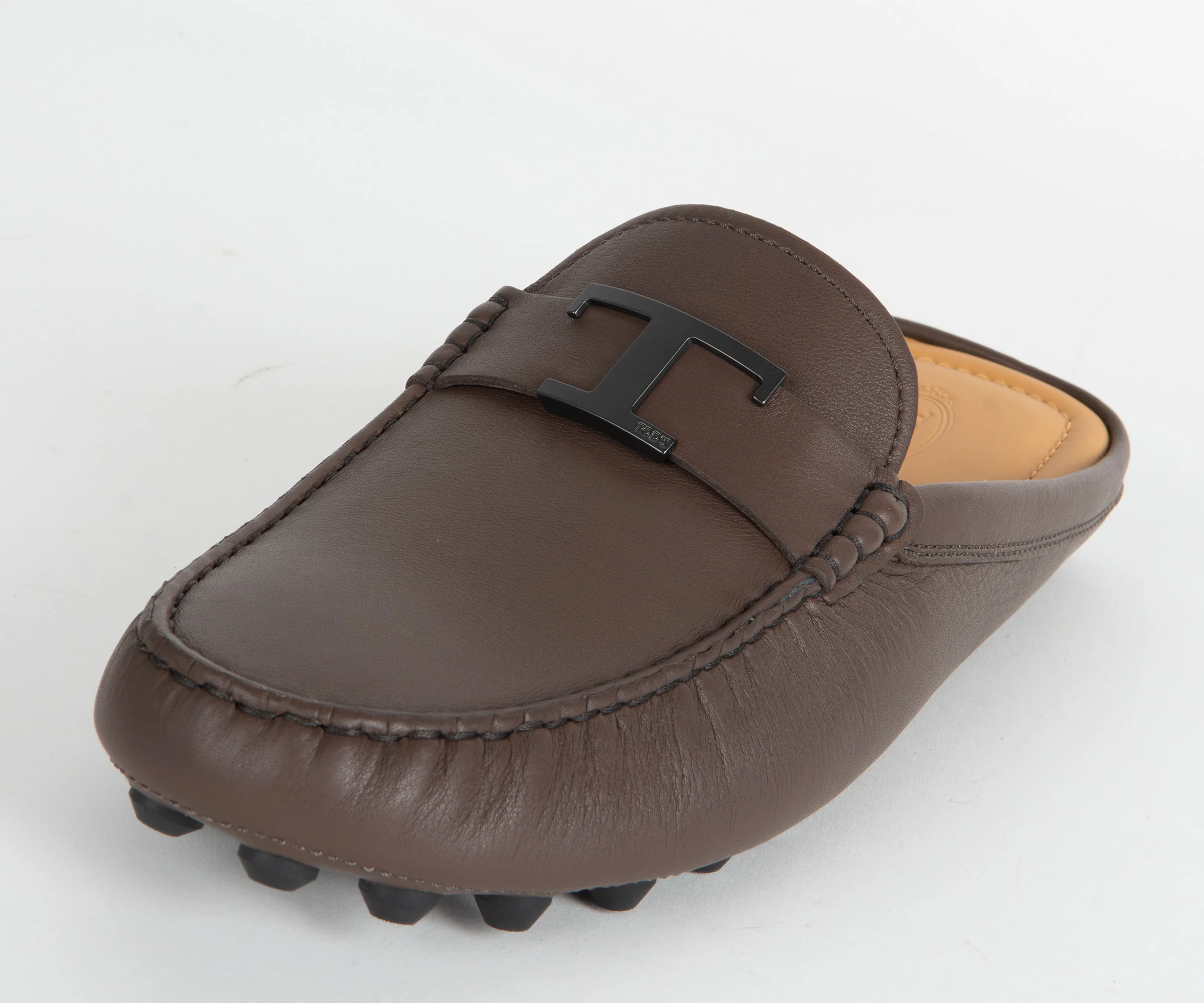 Tods Mule Slip On Shoe Brown - Image 7