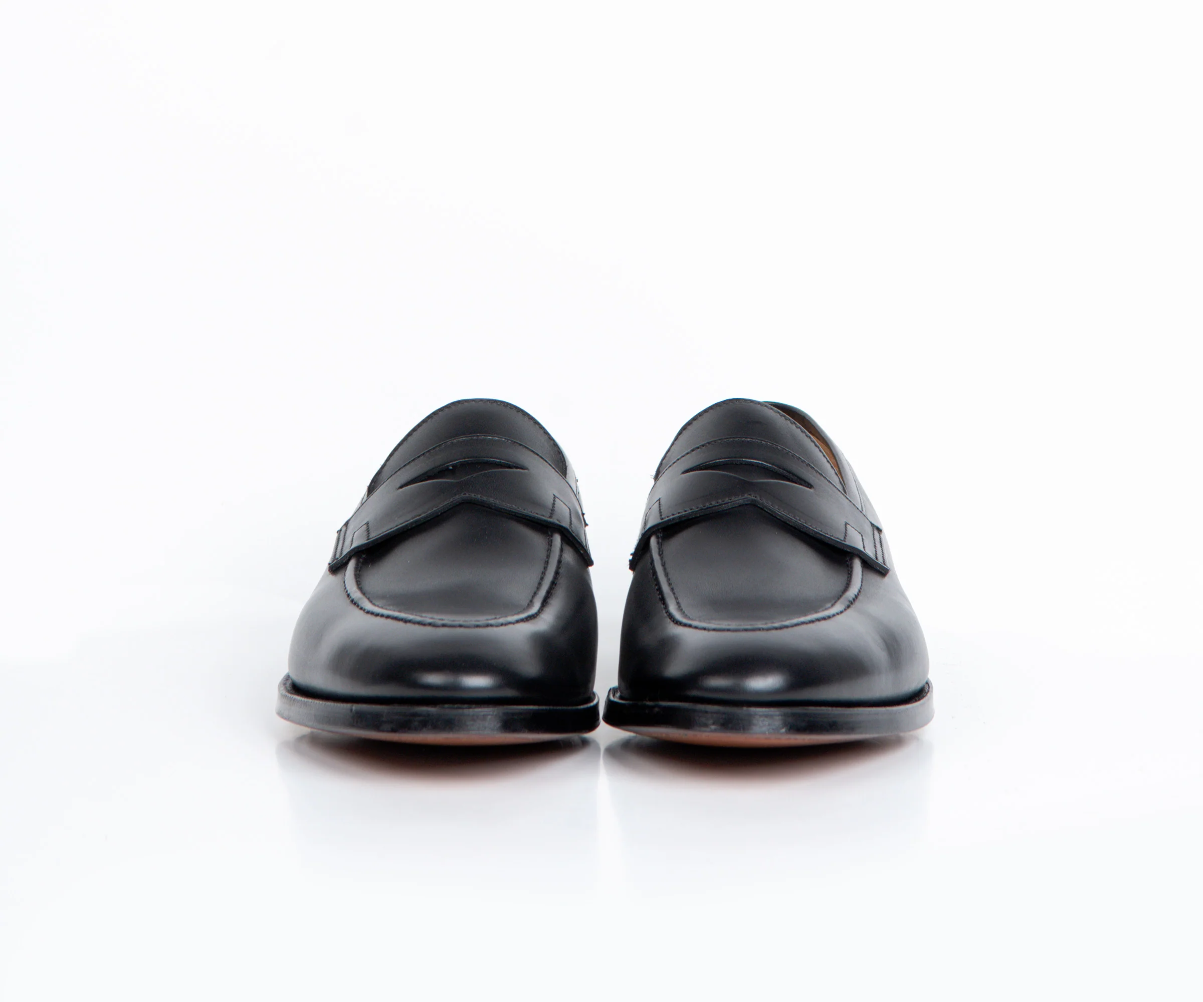 Crockett & Jones 'Sydney' Penny Loafer Black - Image 5