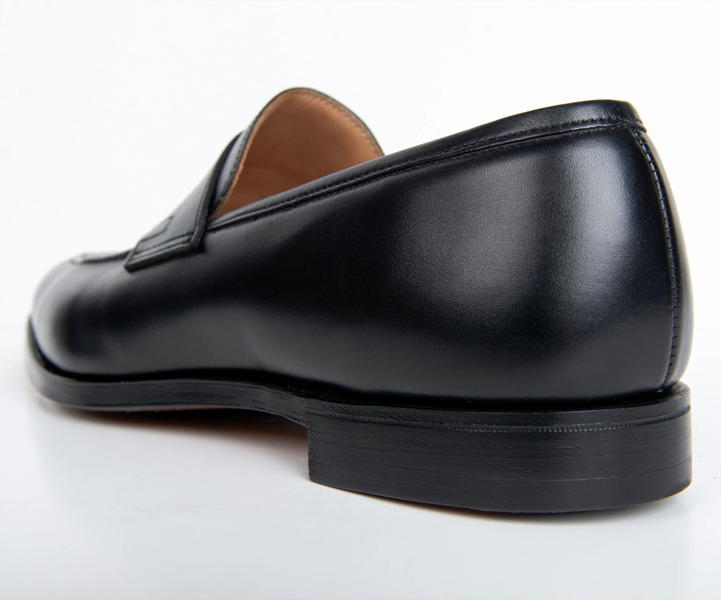Crockett & Jones 'Sydney' Penny Loafer Black - Image 7