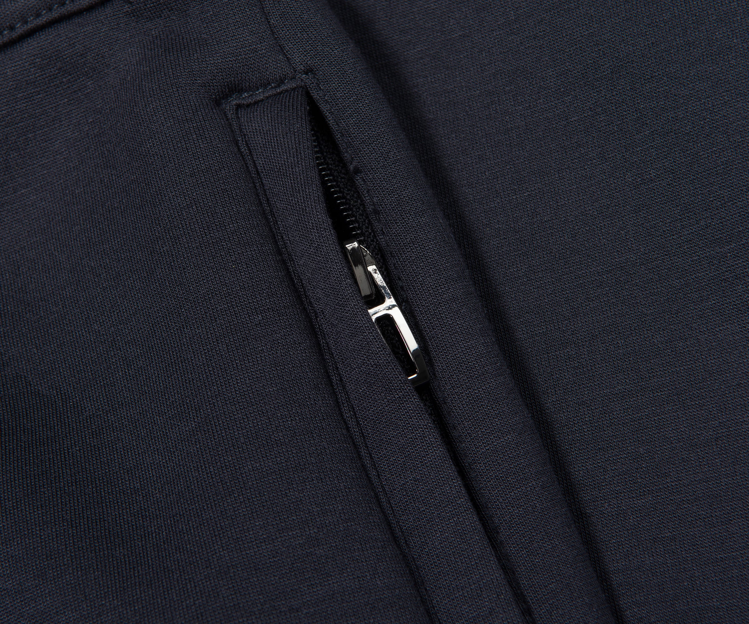 Armani Navy Travel Track Bottoms - Image 4