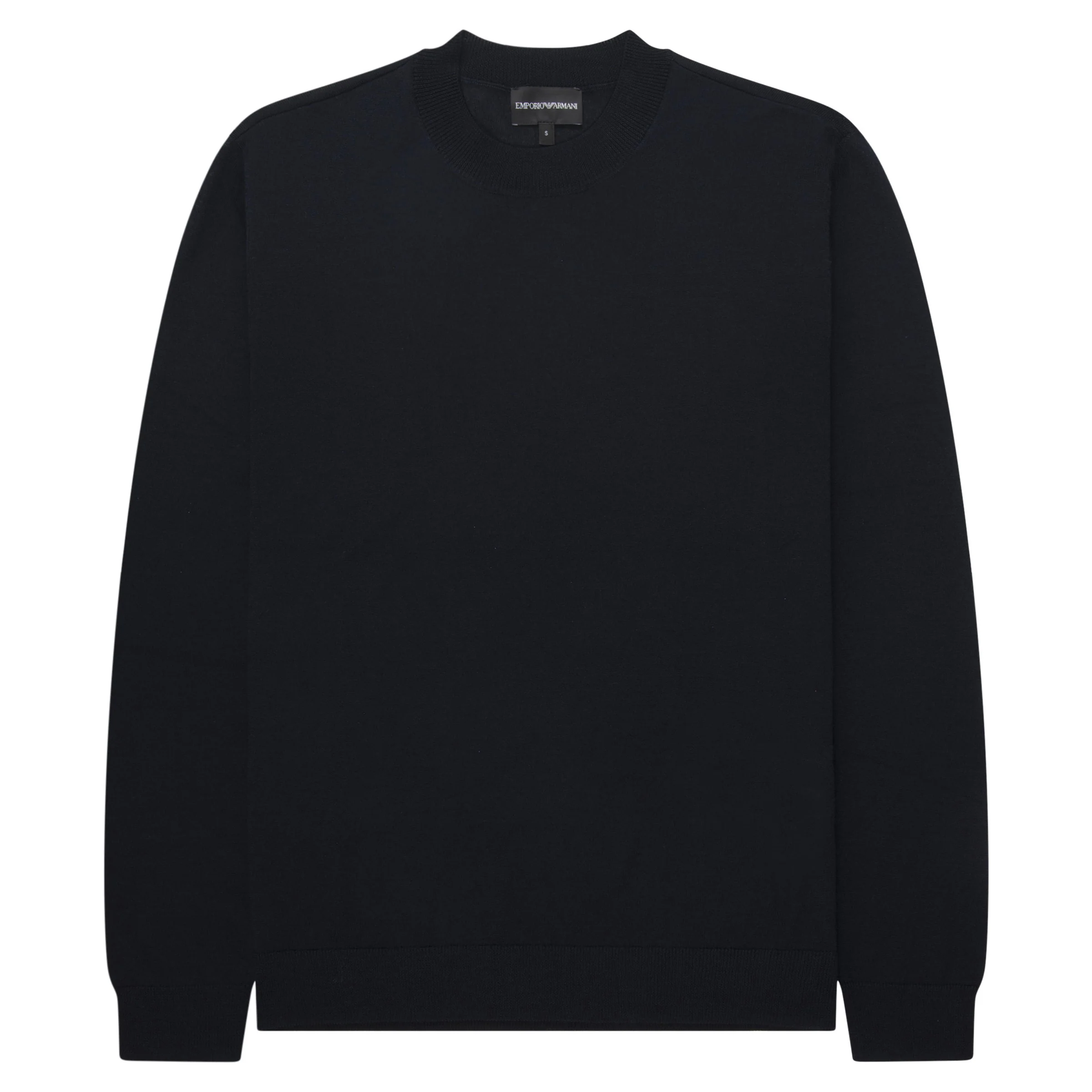 Emporio Armani Navy Travel Thin Knitted Sweater