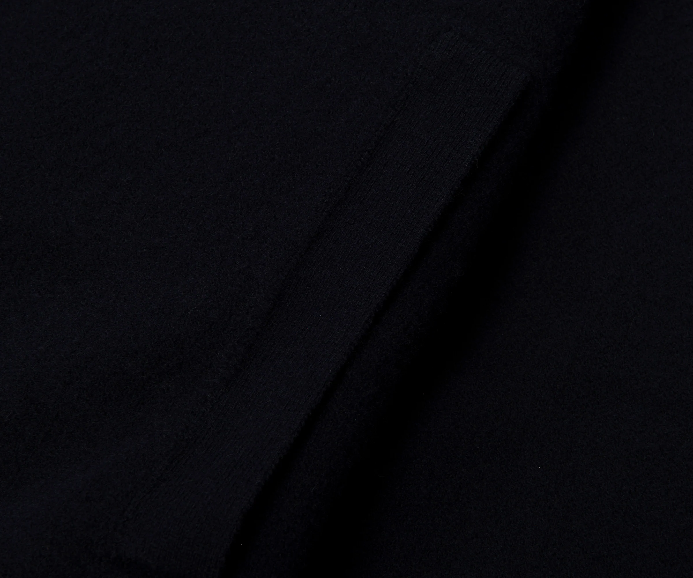 Emporio Armani Navy Woolen Trim Detailed Full Zip Cardigan - Image 6