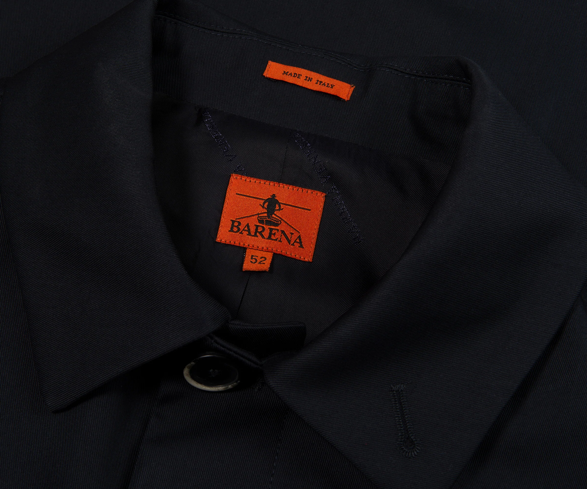 Barena Ariata Navy Trench coat - Image 2