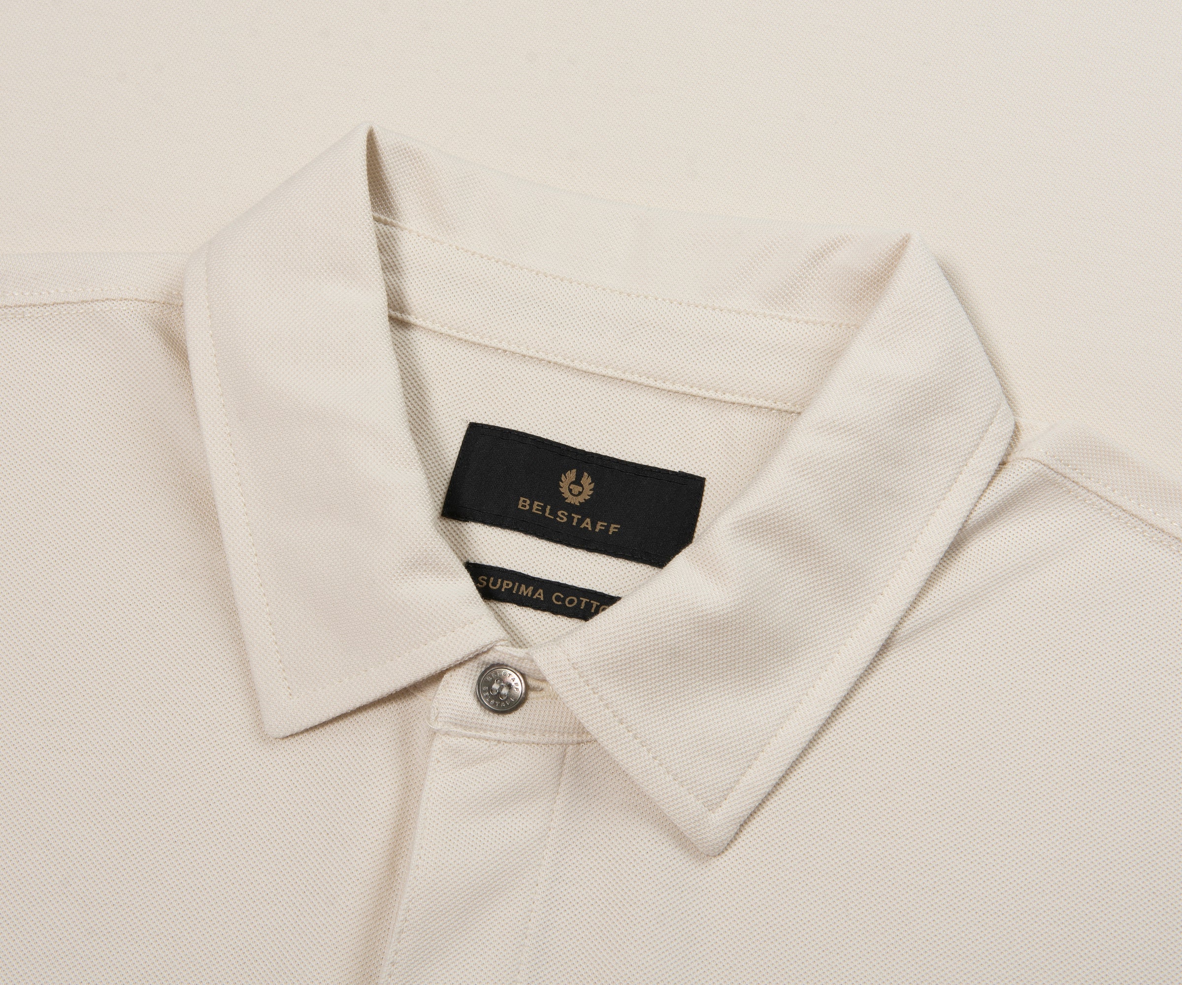 Belstaff Cream Curator Polo Shirt - Image 2