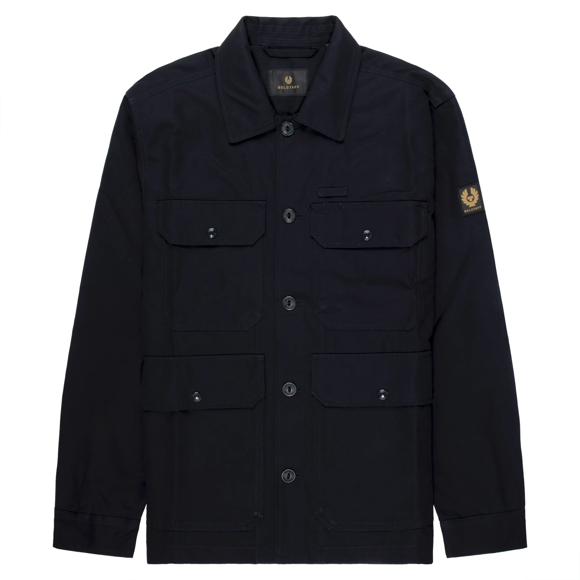 Belstaff Forge 4 Pocket Navy Overshirt