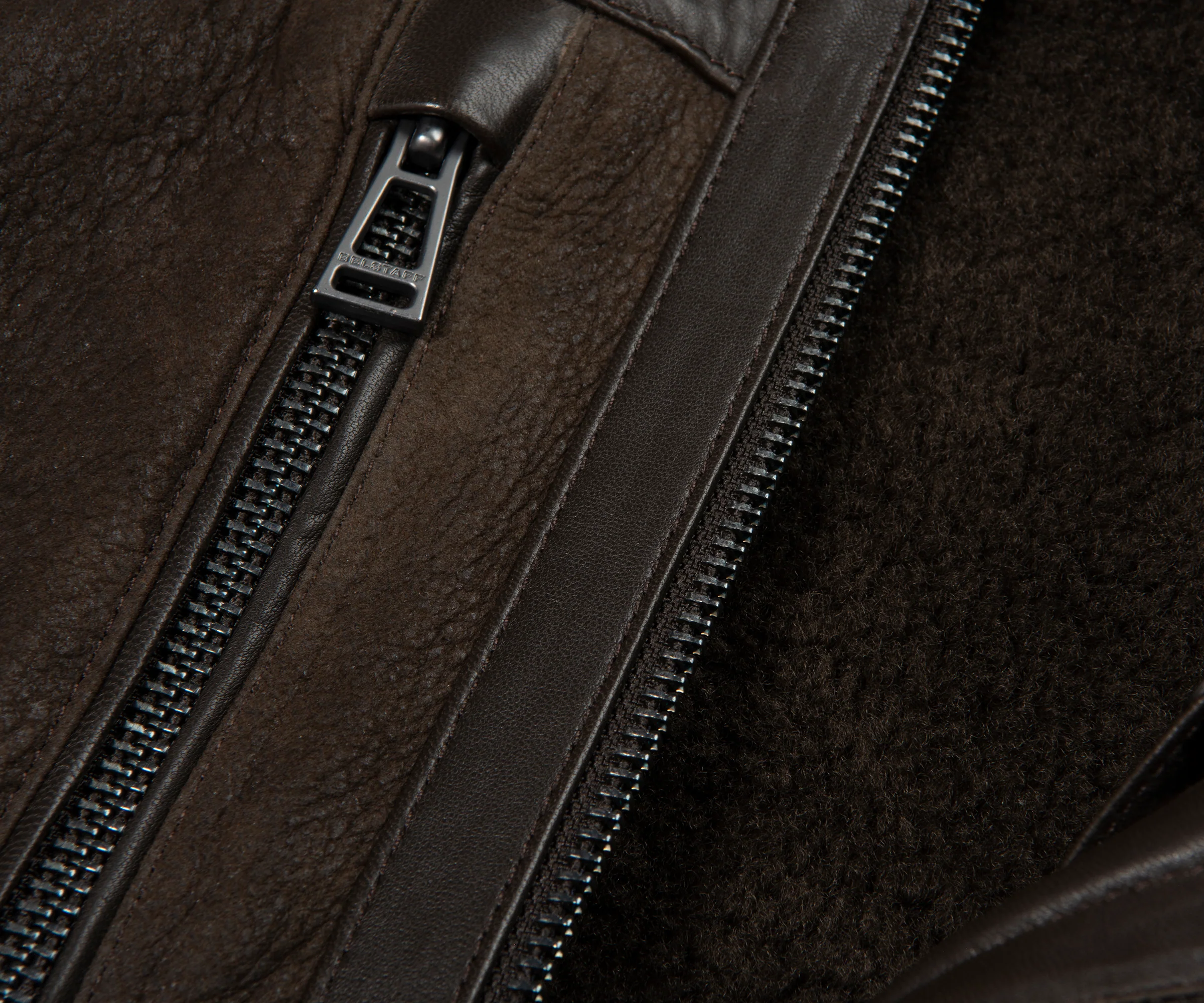 Belstaff Tundra Brown Shearling Jacket - Image 3