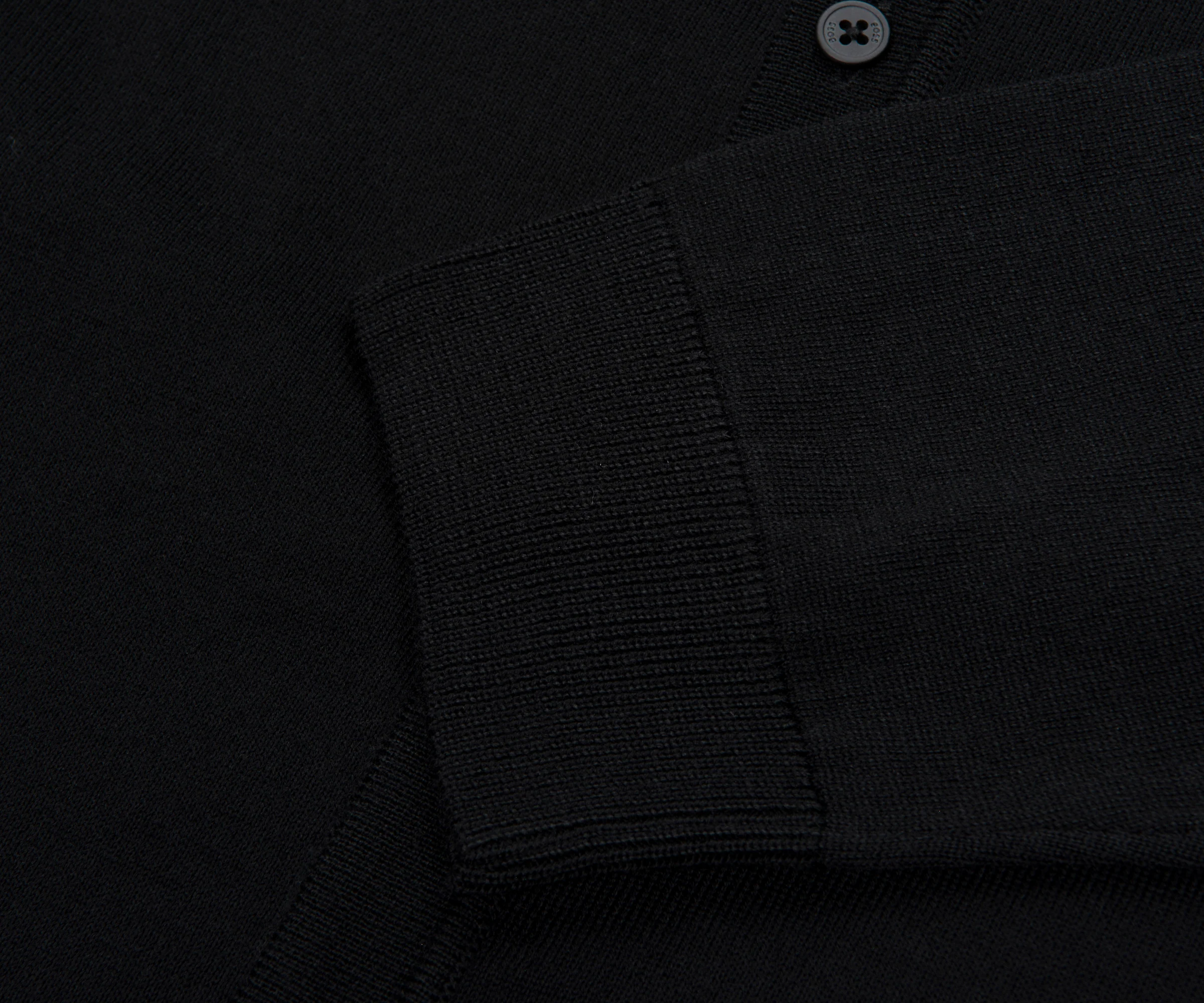 Boss Black Helbert Full Button LS Polo - Image 4