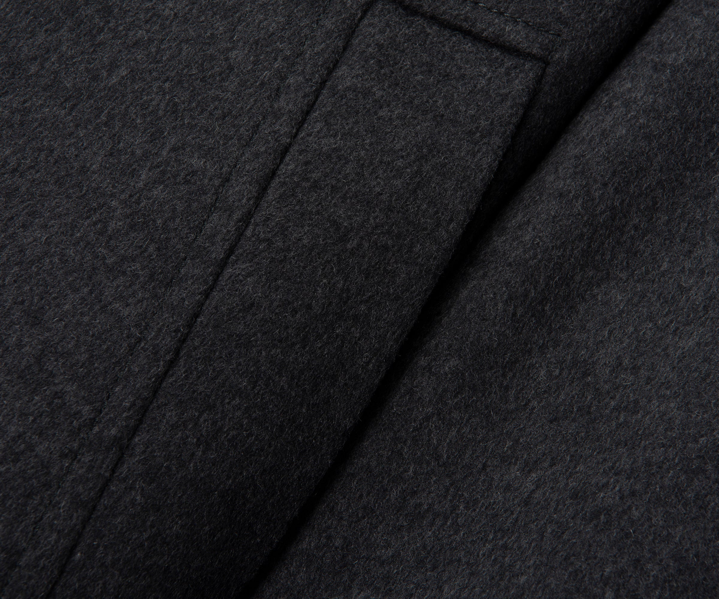 Boss Dark Grey Woolen Overcoat - Image 7