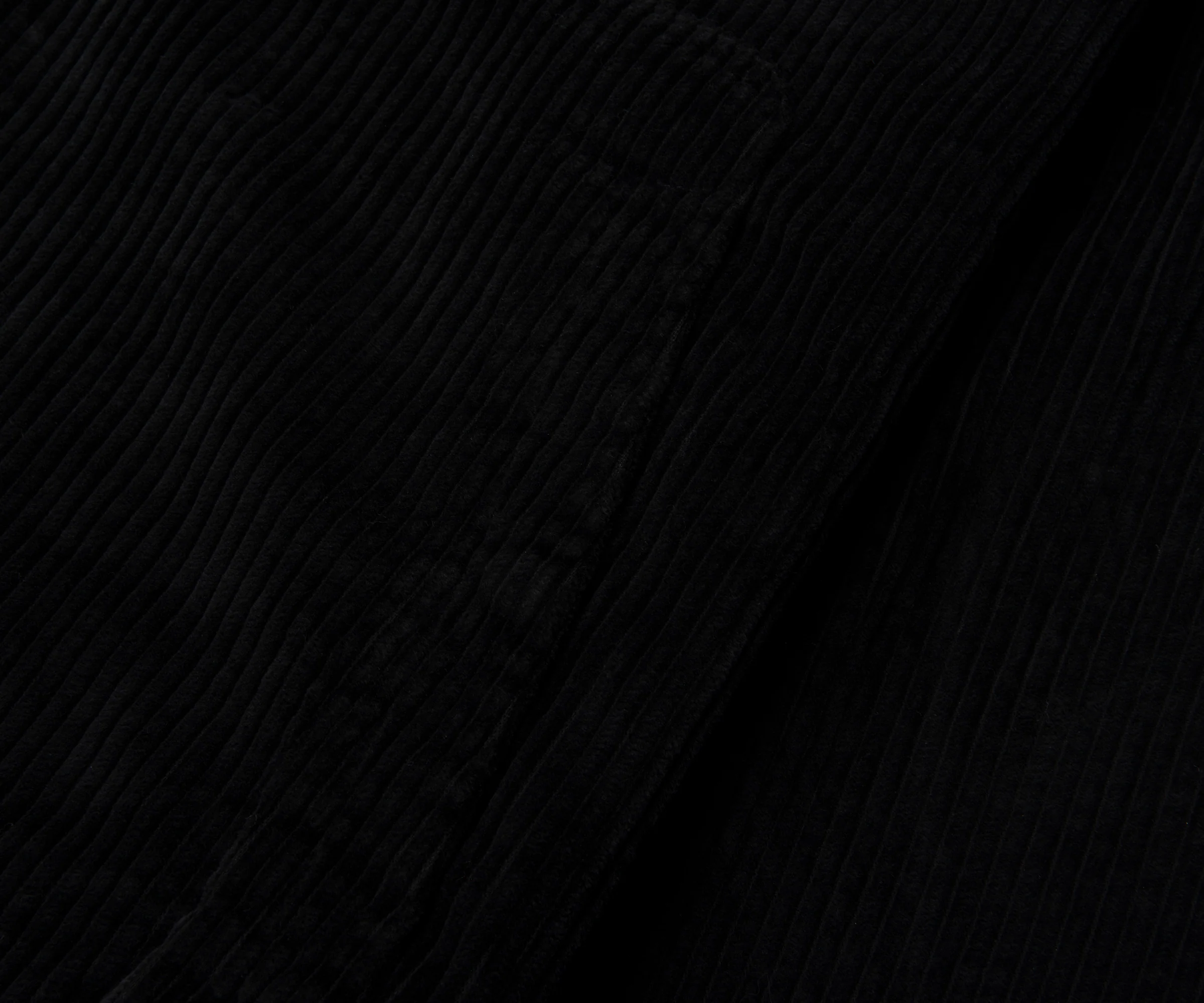 C.P. Company Black Corduroy Goggle Hoodie - Image 2