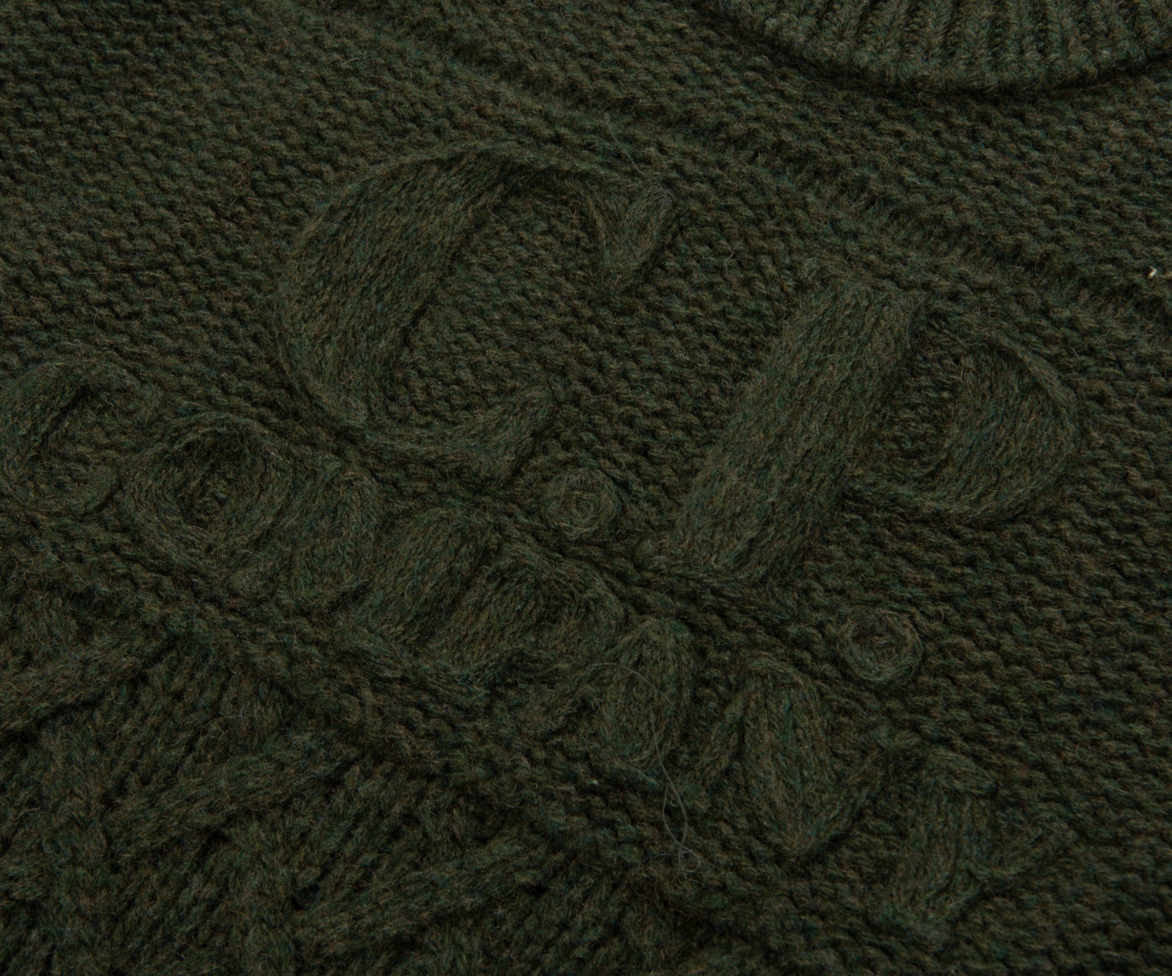 C.P. Company Green Fair Isle Knitted Crewneck - Image 3