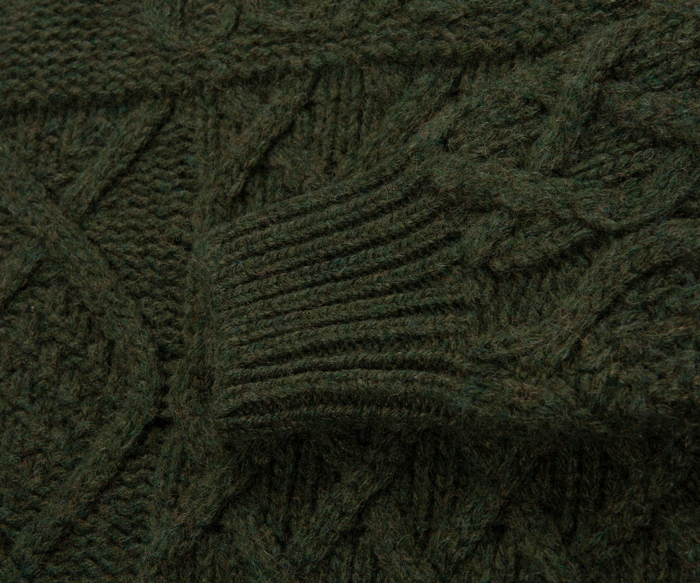 C.P. Company Green Fair Isle Knitted Crewneck - Image 4
