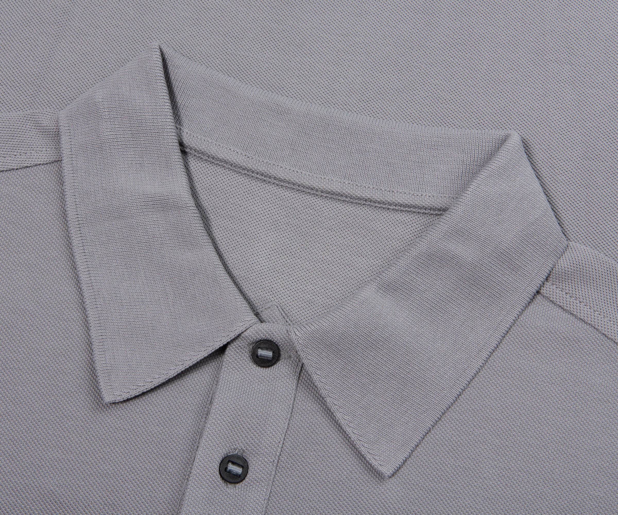 Canada Goose Grey Beckley Polo Shirt - Image 2