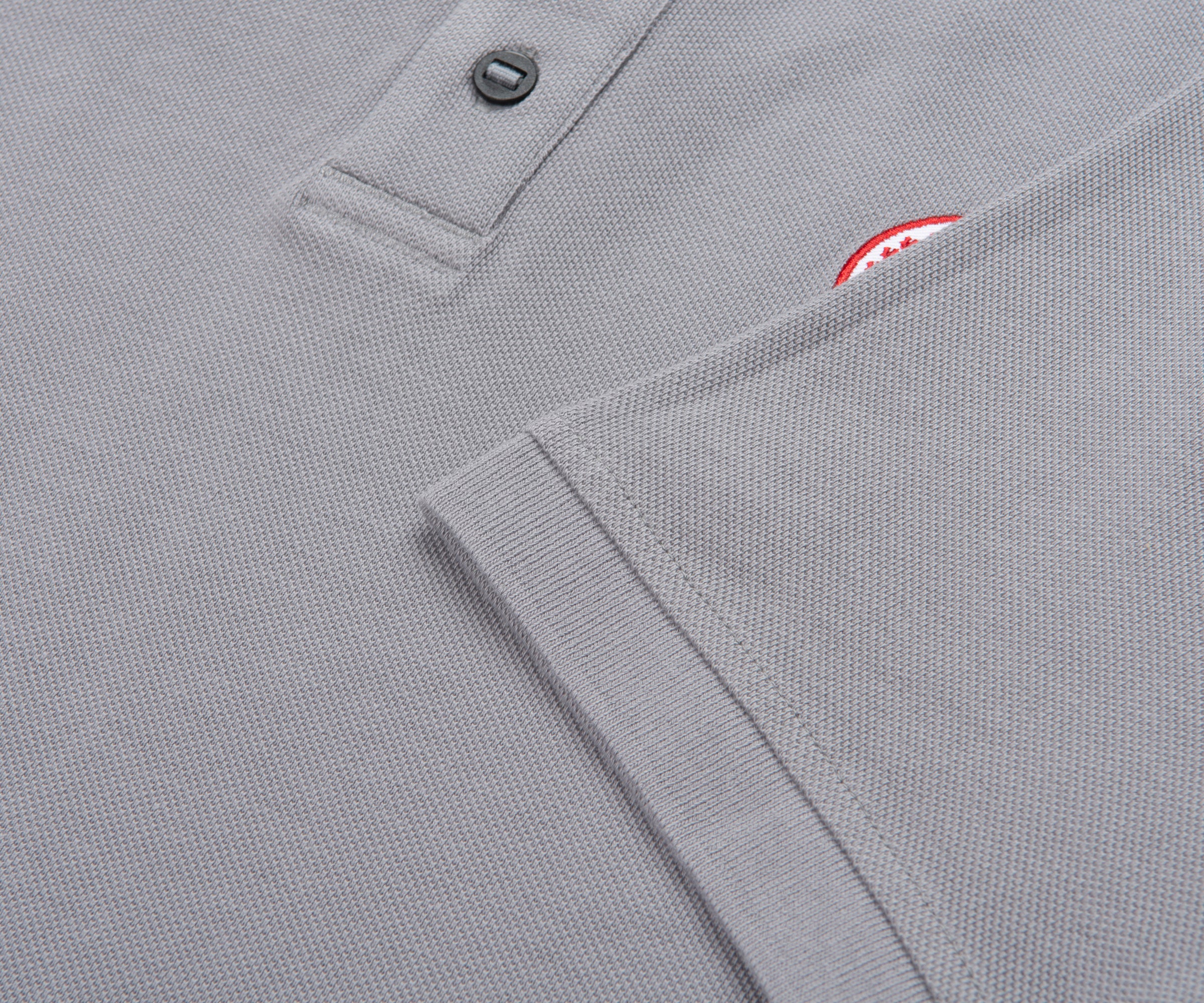 Canada Goose Grey Beckley Polo Shirt - Image 4