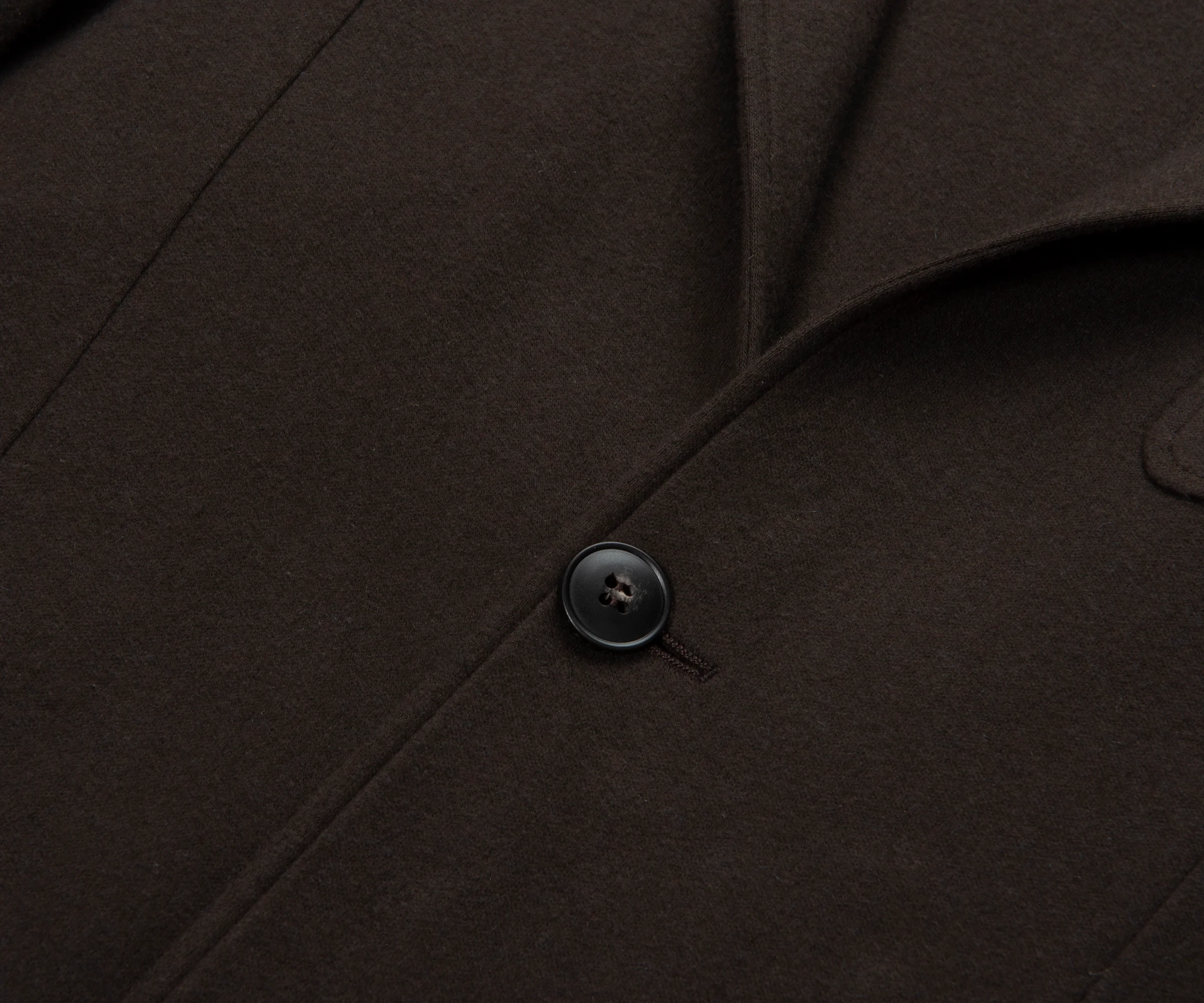 Canali Chocolate Cotton/Cashmere Blazer Jacket - Image 3