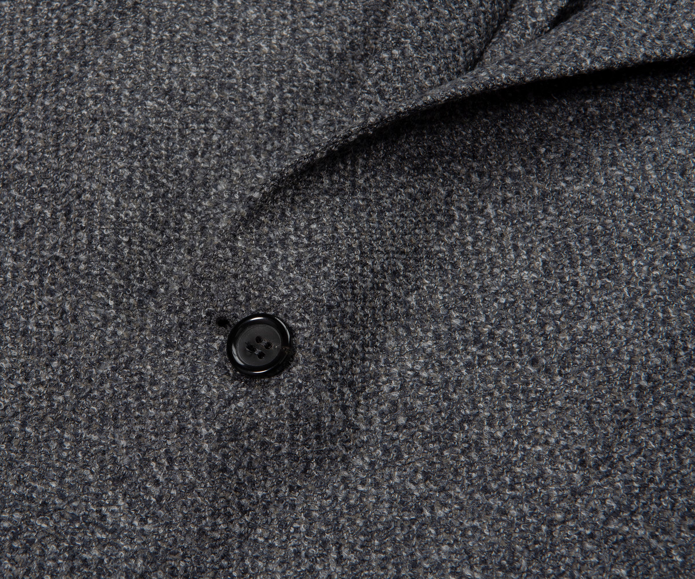 Canali Grey Kei Style Soft Wool Blazer Jacket - Image 3