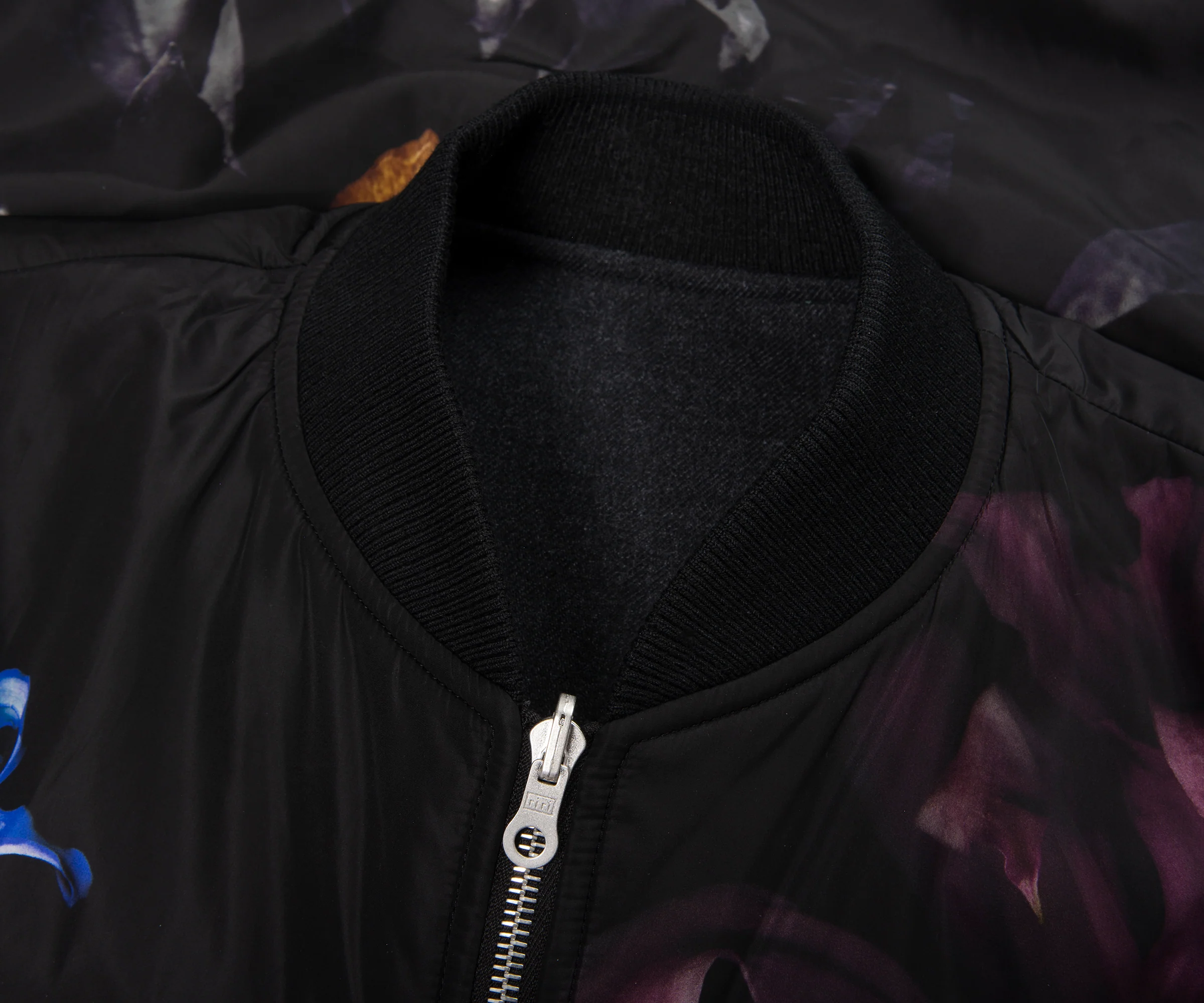 Dries Van Noten Black Vorries reversible Bomber Jacket - Image 7