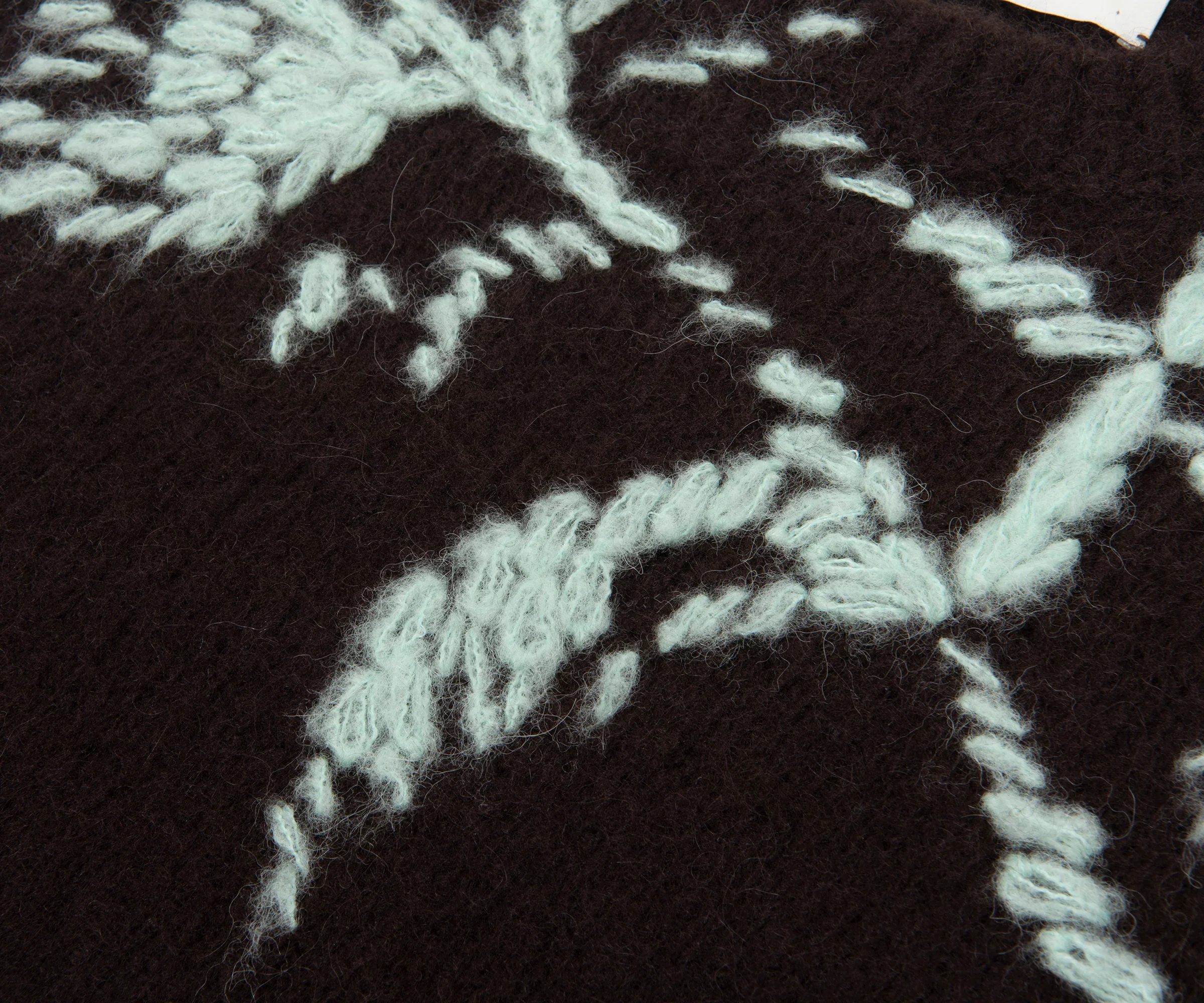 Dries Van Noten Brown Mouche Knitwear - Image 2