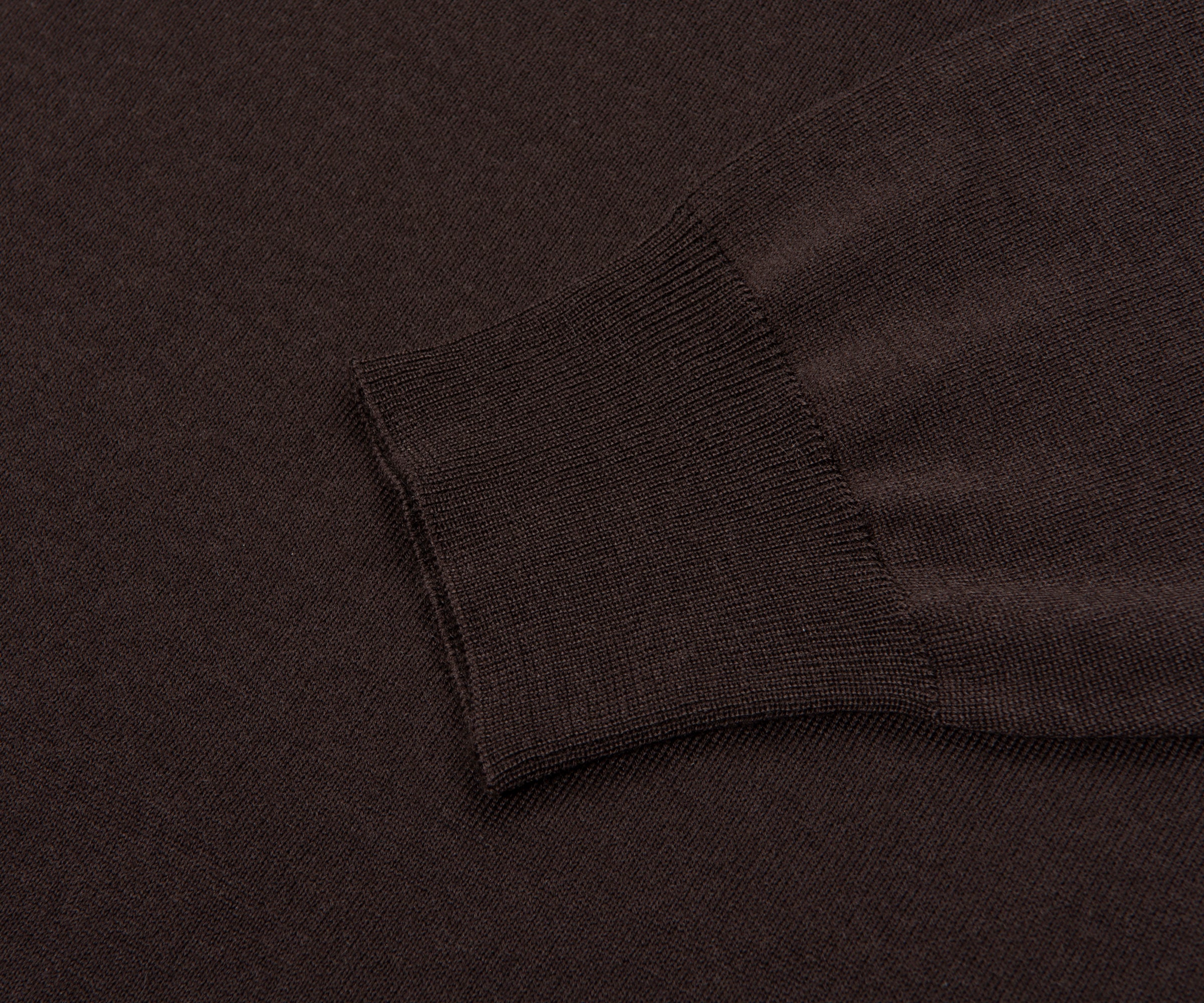 Filippo Latte Merino Wool Polo - Image 4