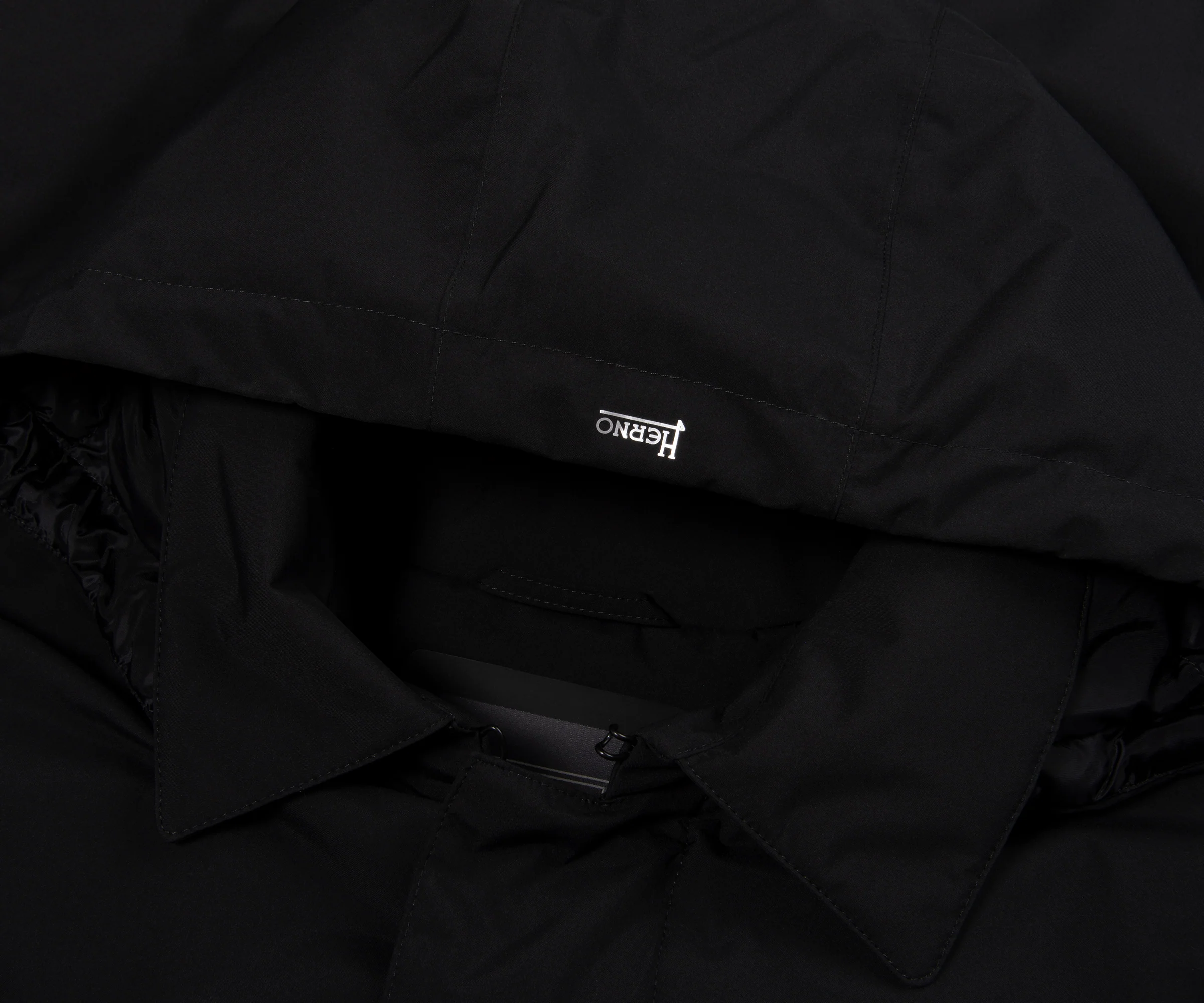 Herno Black Parka - Image 3