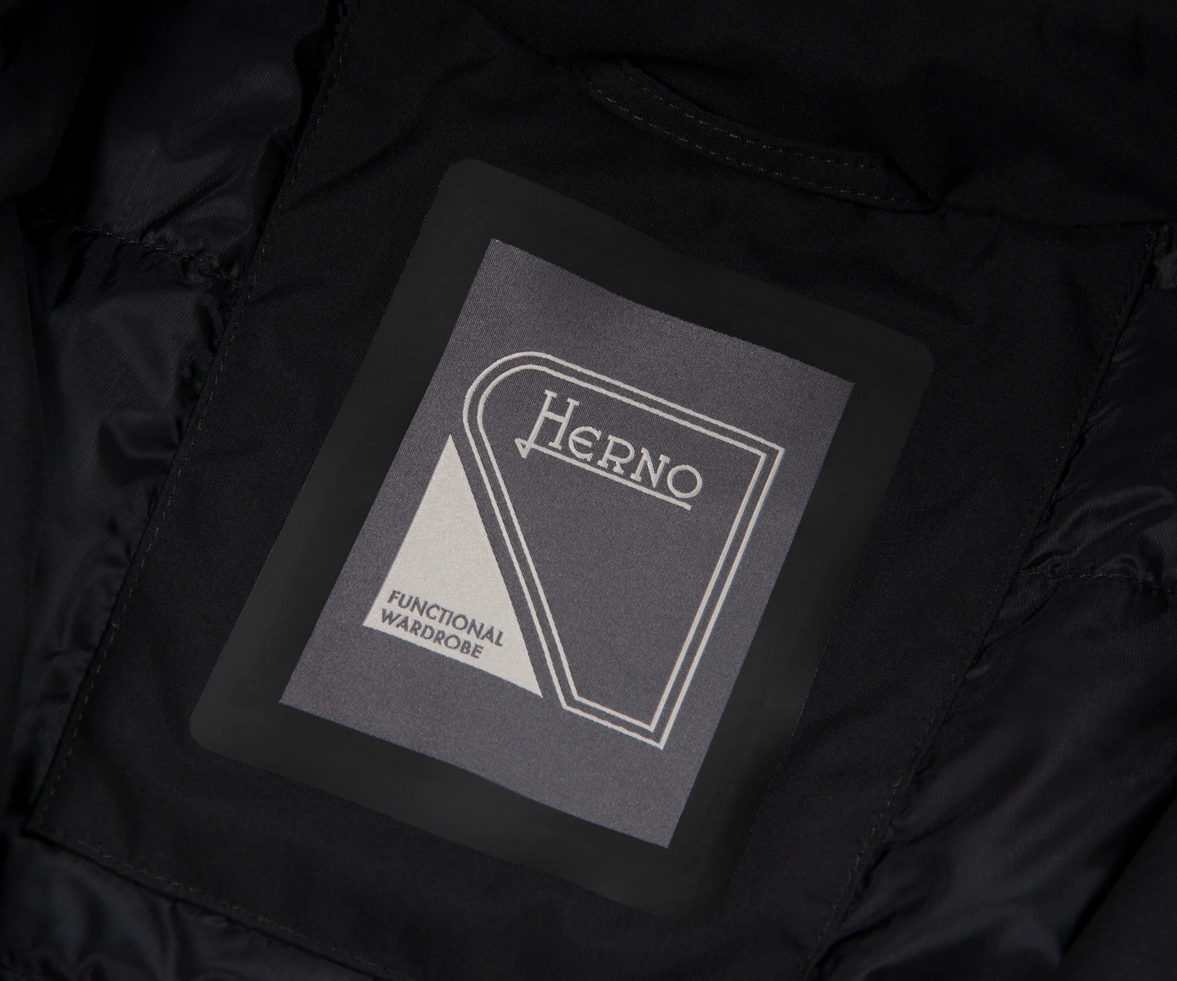 Herno Black Parka - Image 4