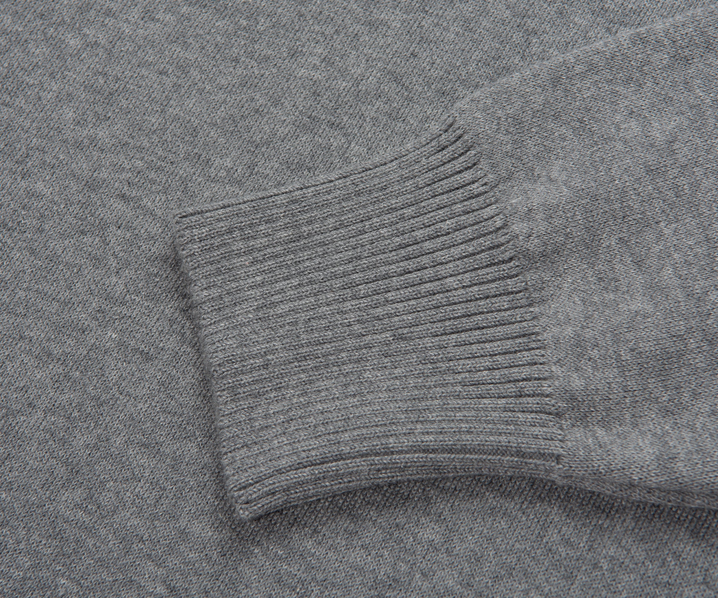 Herno Grey Nylon Hooded Sweater - Image 4