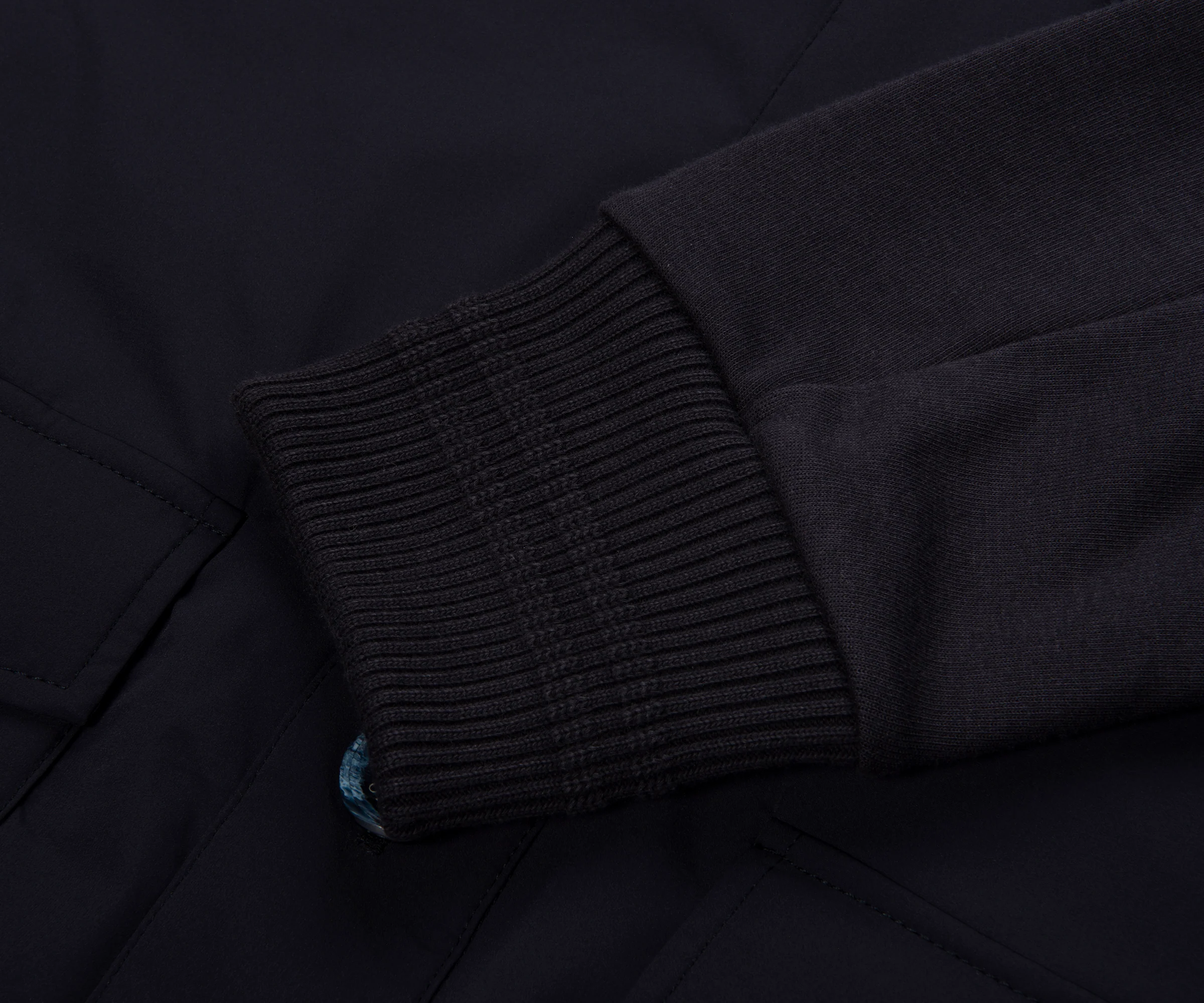 Herno Navy Blouson Full Button Jacket - Image 4
