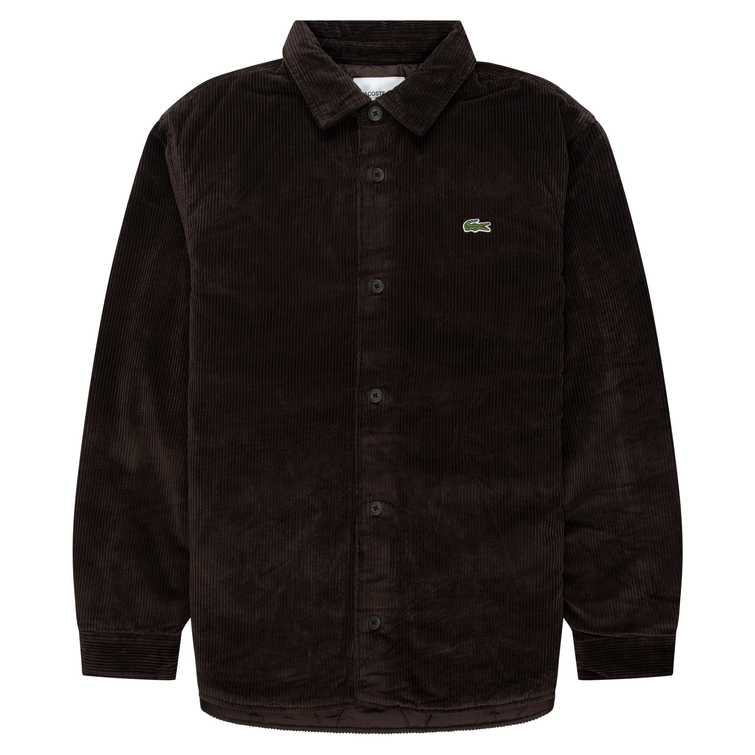 Lacoste Brown Cord Overshirt