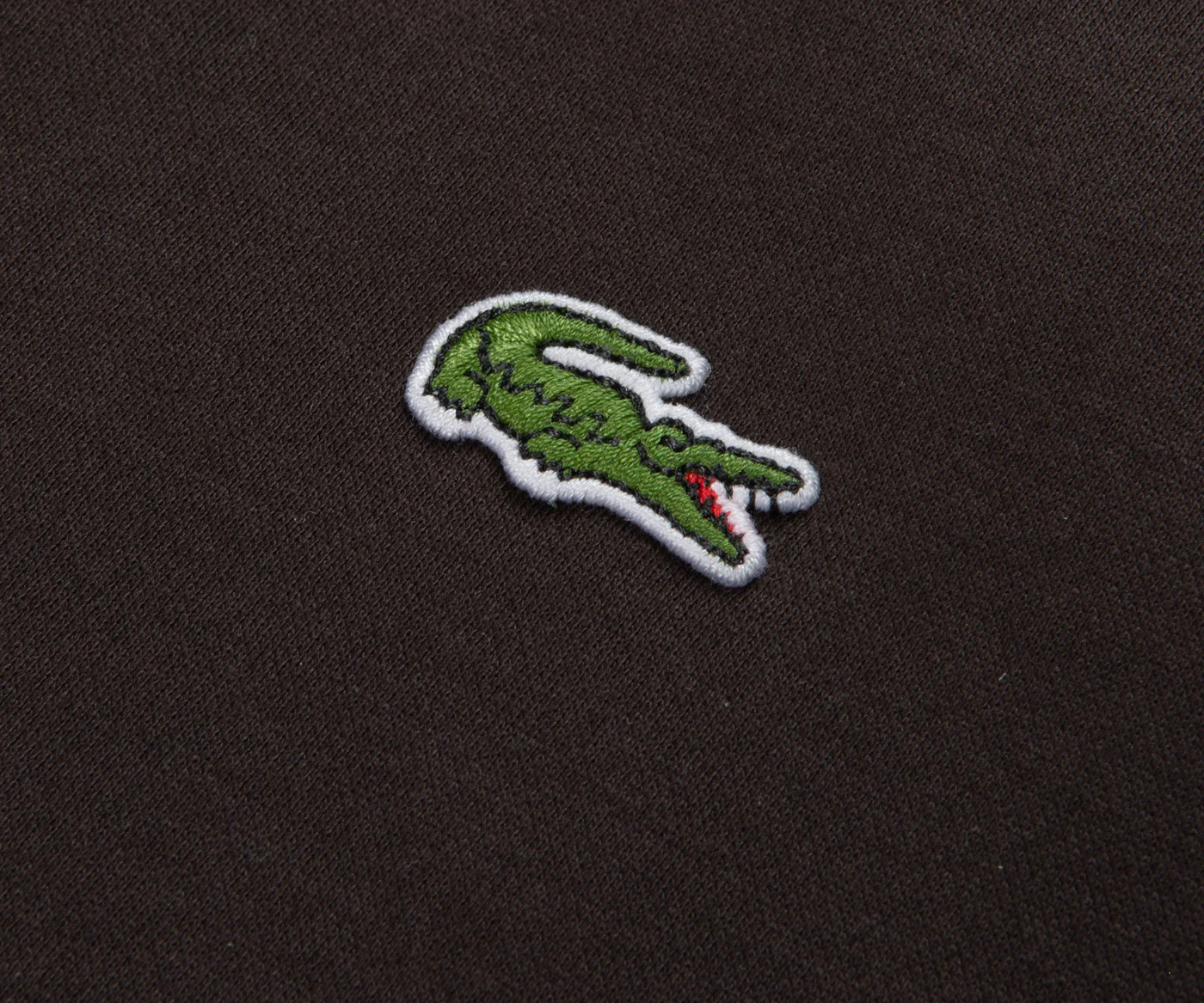 Lacoste Brown Zipped Track-Top - Image 4