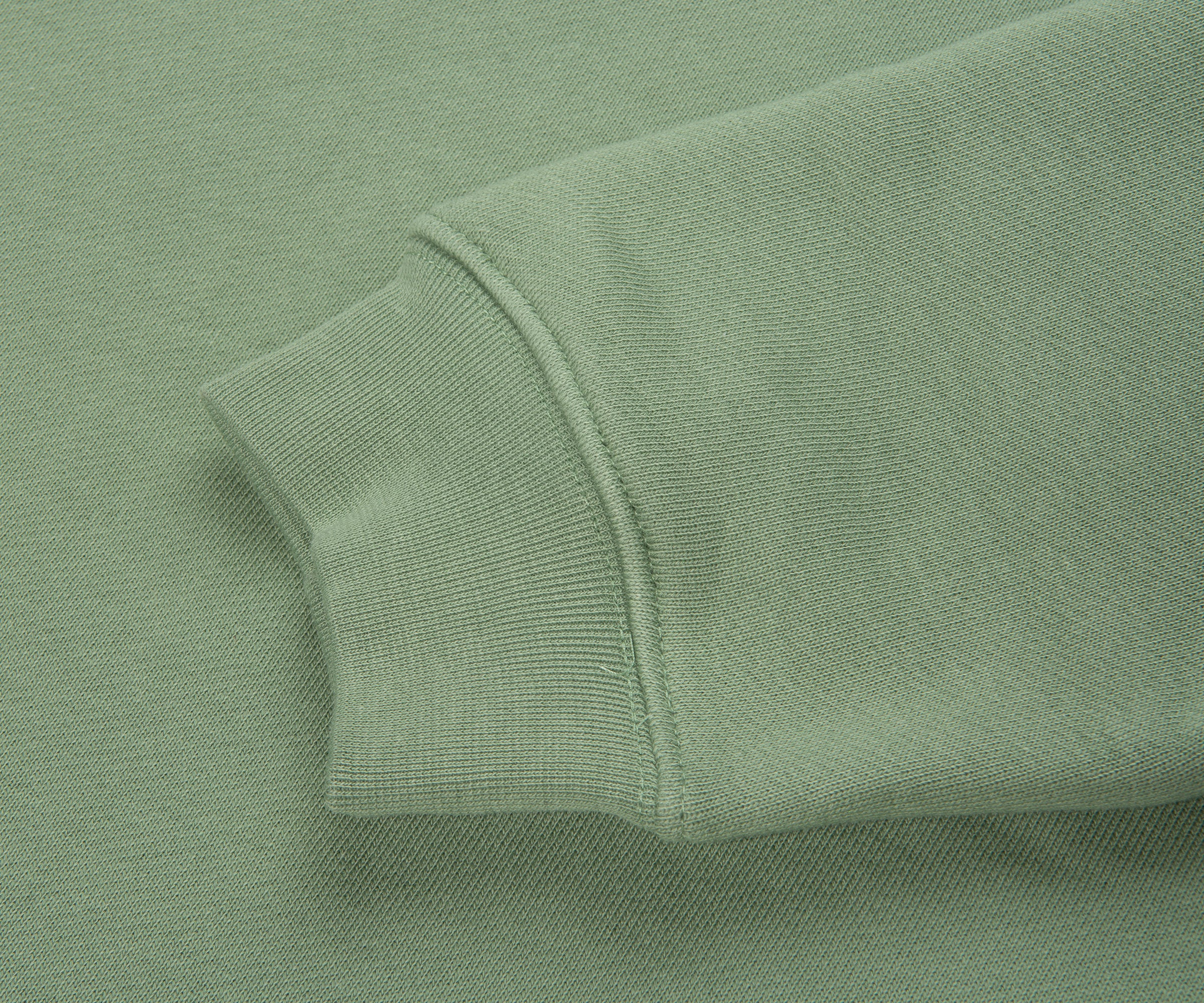 Lacoste Green Loose Fit Heavy Fleece Sweatshirt - Image 4