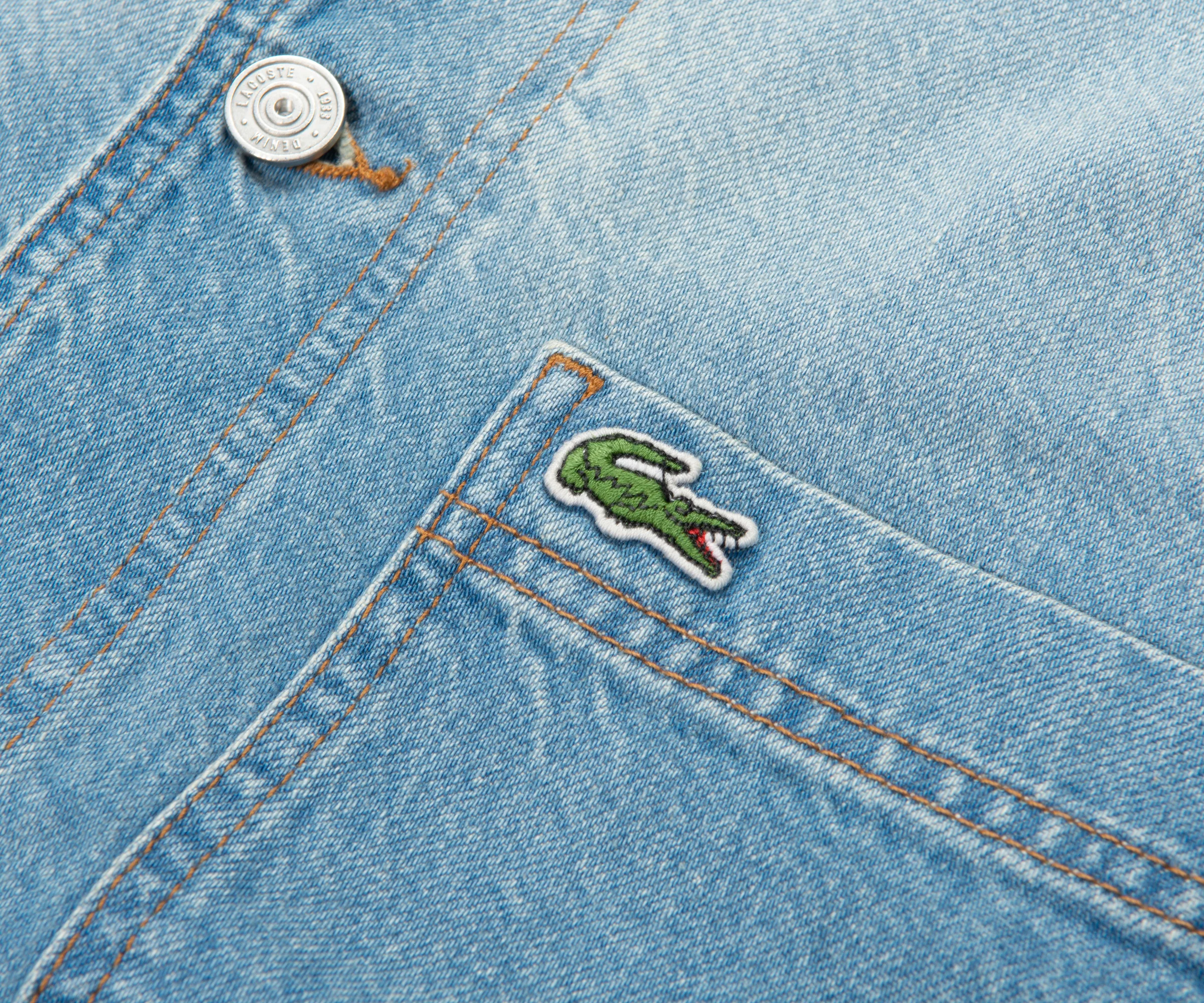 Lacoste Heavy Denim Overshirt - Image 4