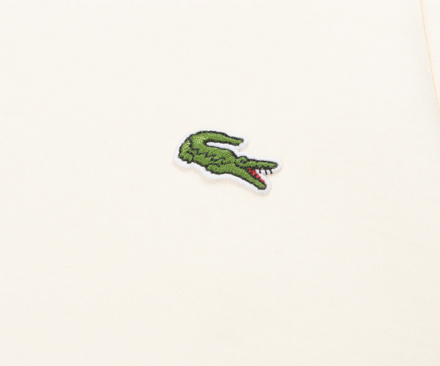 Lacoste White Zipped Track-Top - Image 4