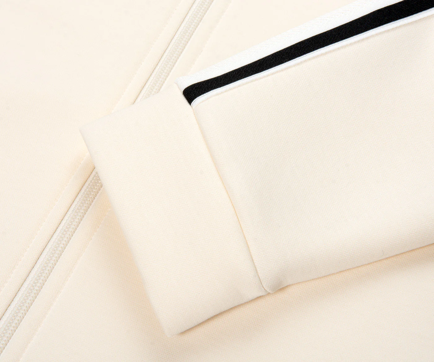 Lacoste White Zipped Track-Top - Image 5