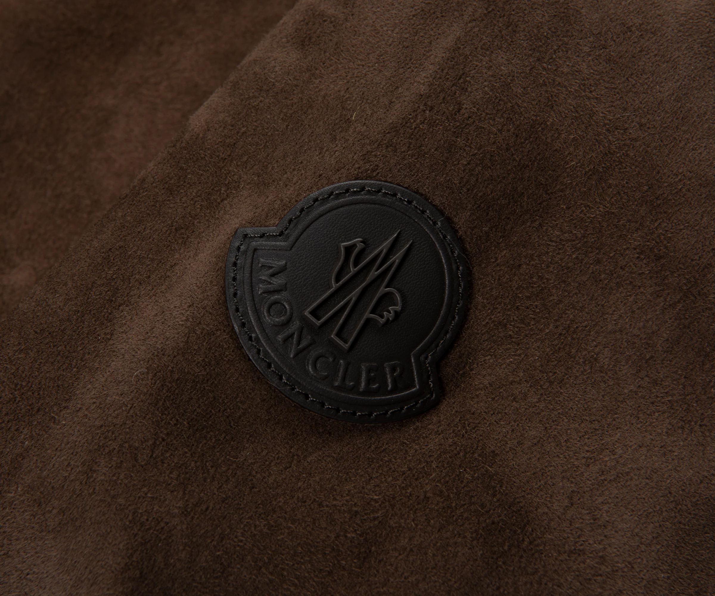 Moncler Brown Cernay Suede Reversible Jacket - Image 5
