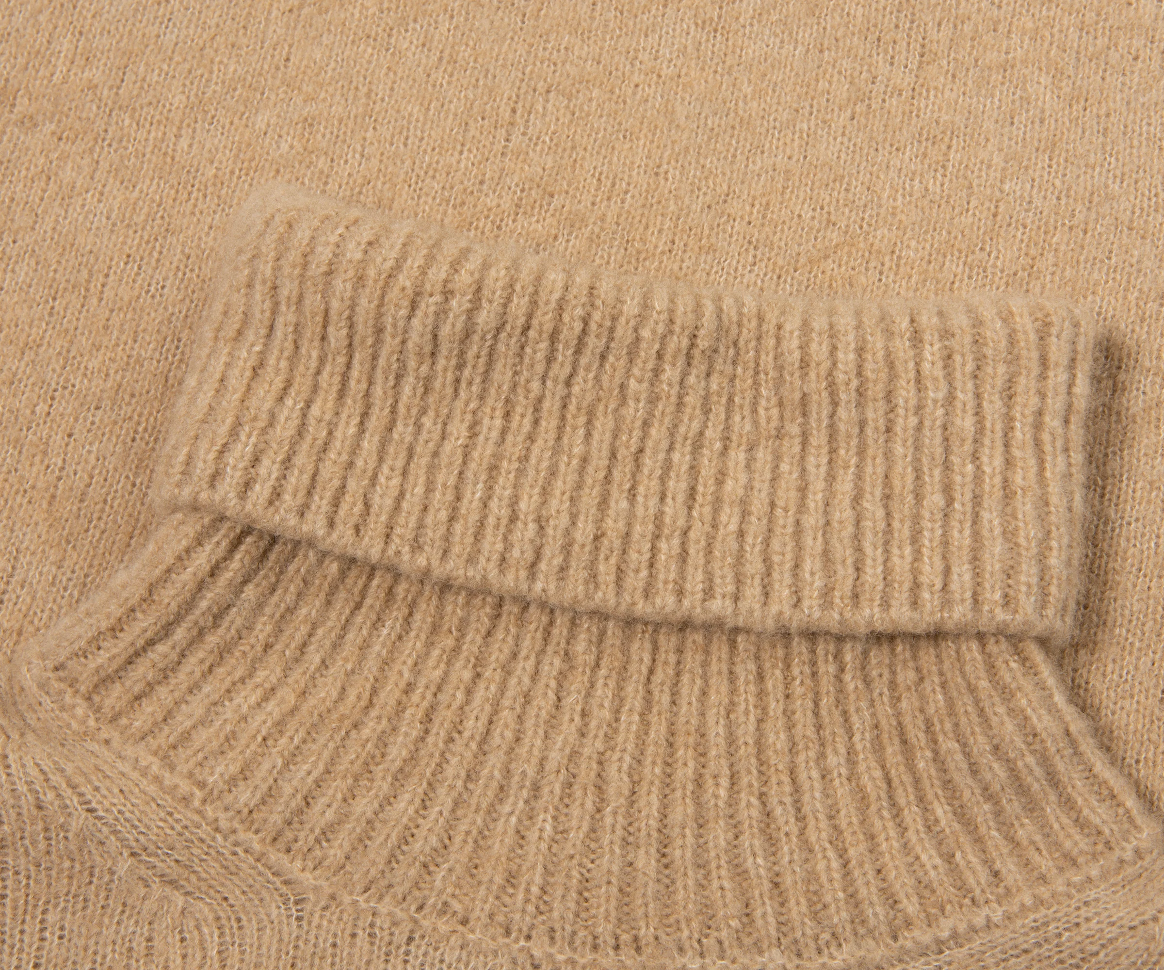 Moncler Caramel  Knitted Roll Neck - Image 2