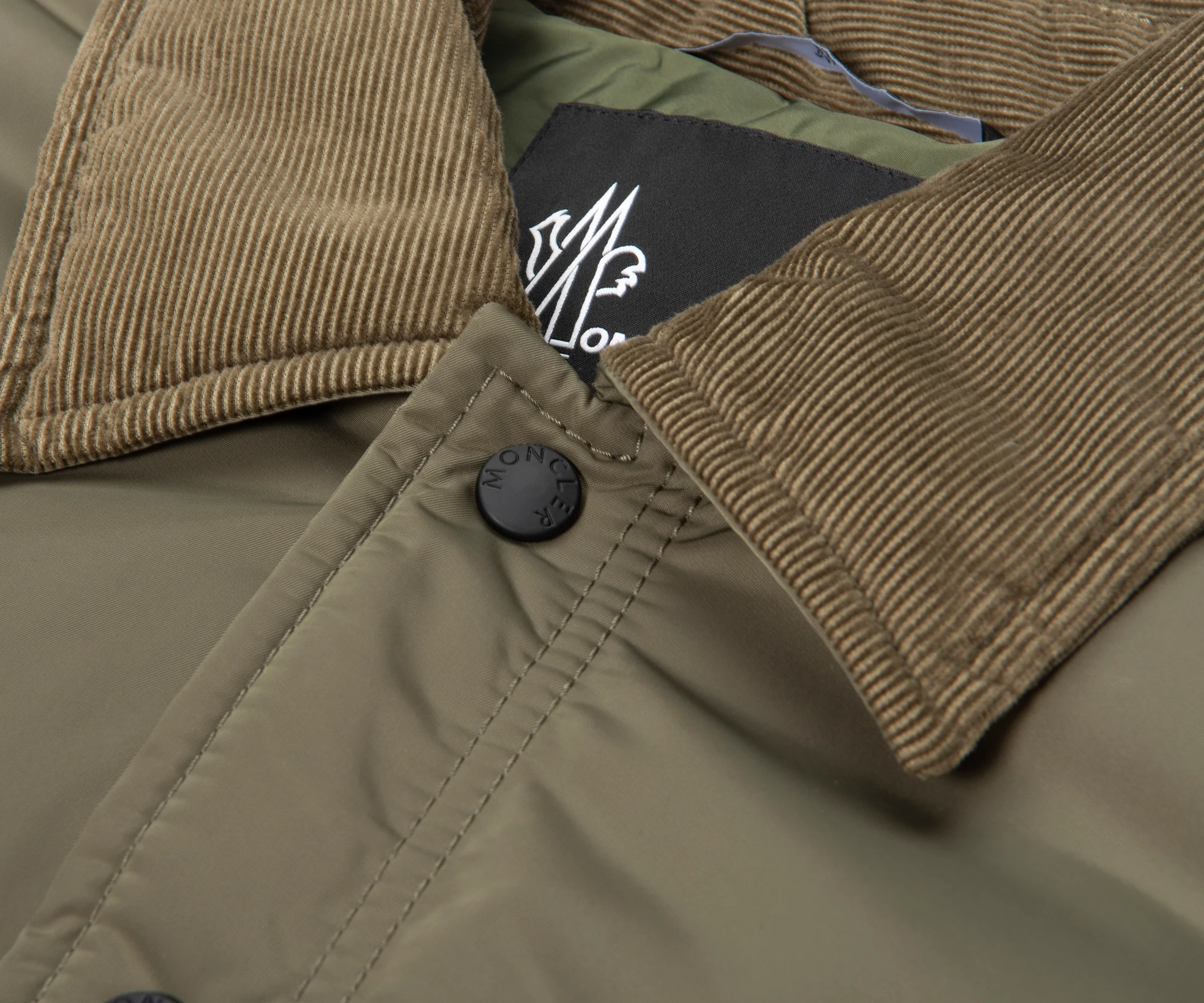 Moncler Grenoble Green Waterton Down Field Jacket - Image 3