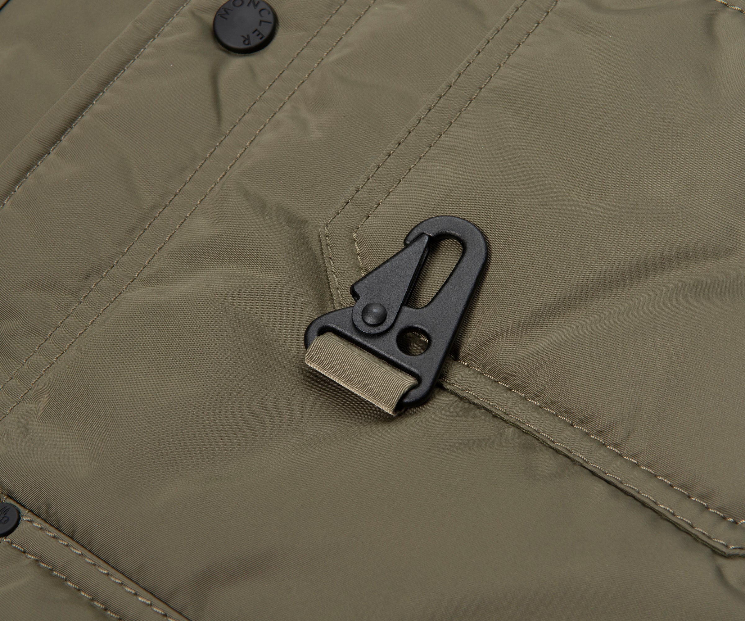 Moncler Grenoble Green Waterton Down Field Jacket - Image 5
