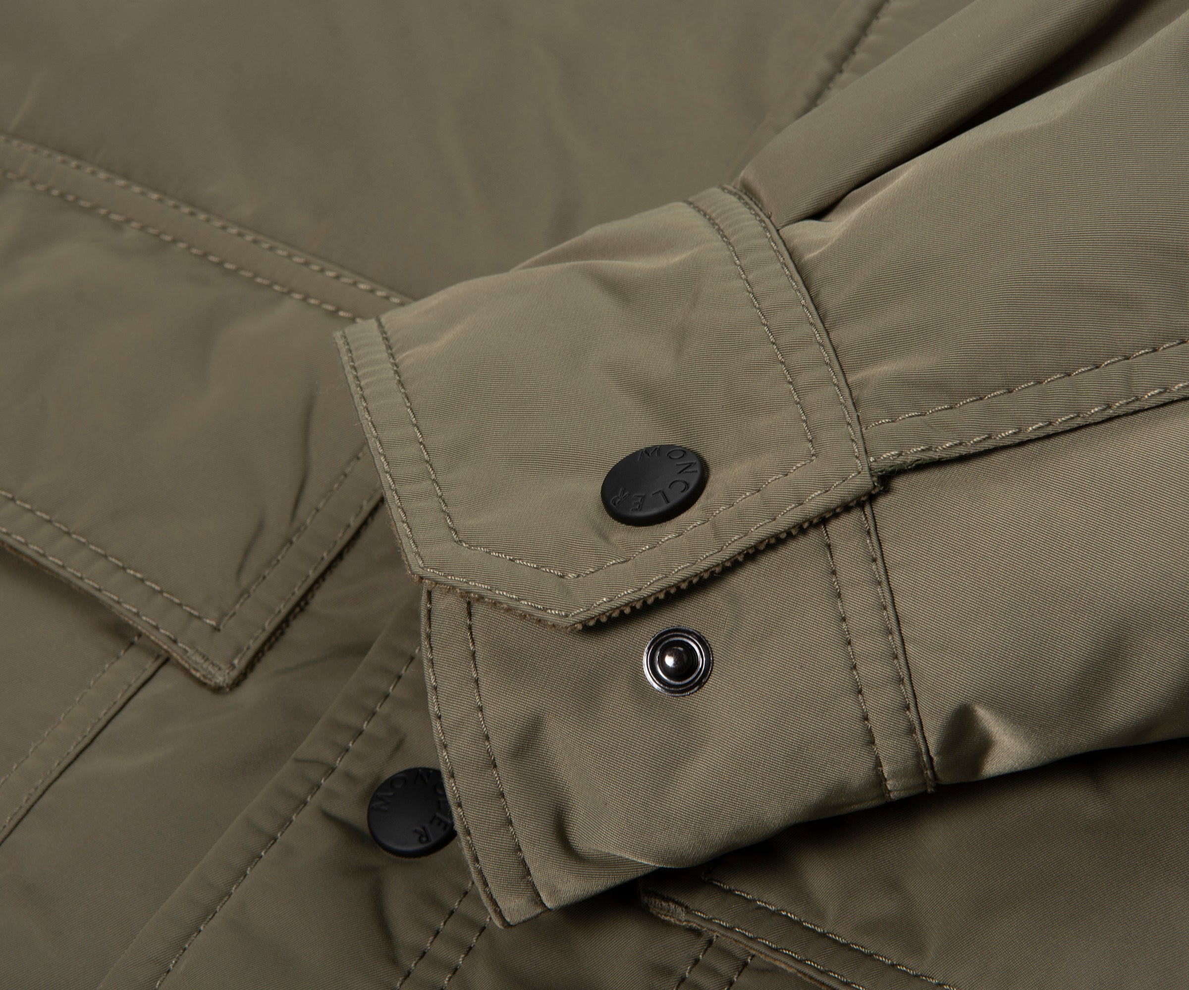 Moncler Grenoble Green Waterton Down Field Jacket - Image 7