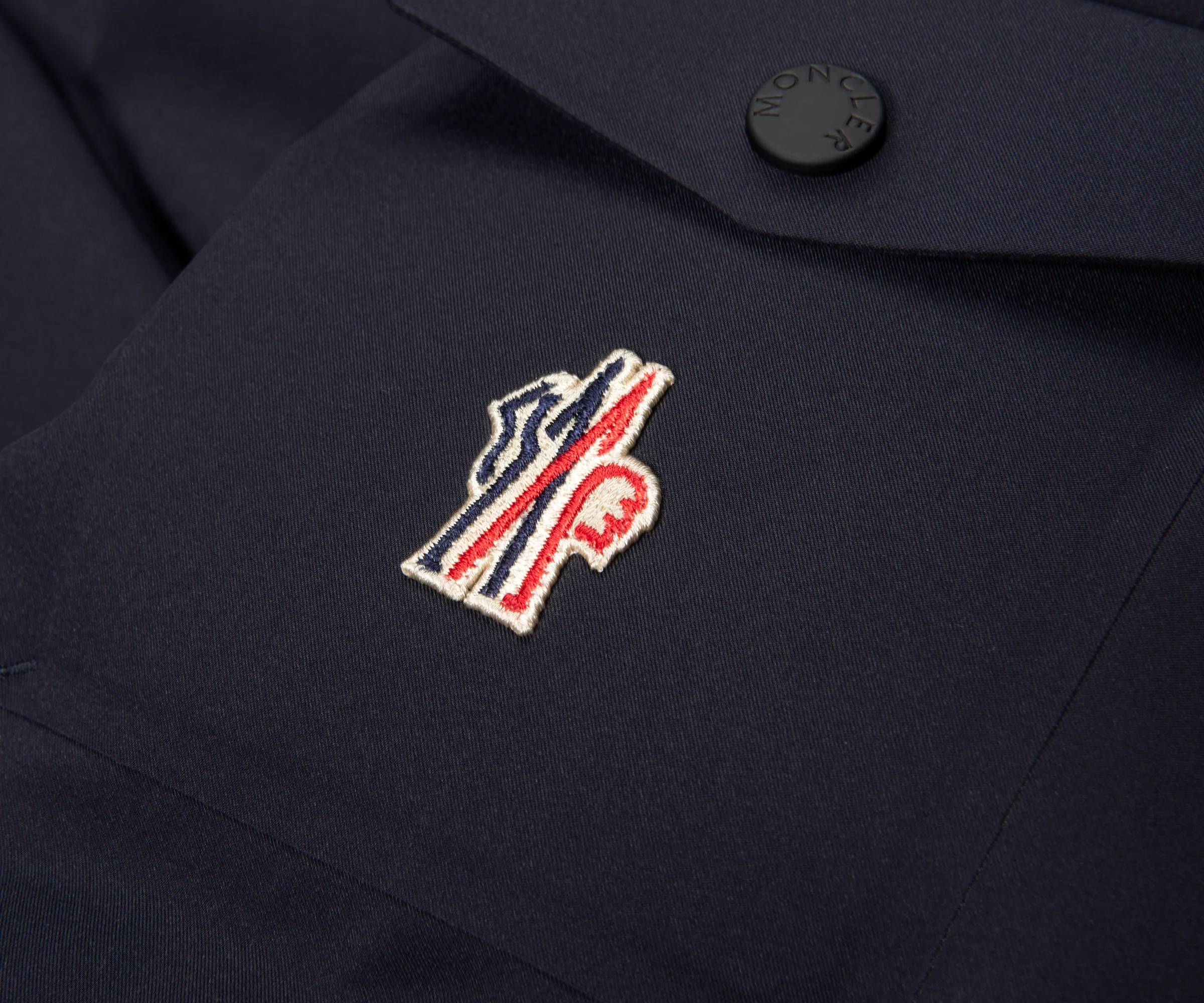 Moncler Grenoble Navy Montgetech Hooded Down Jacket - Image 7