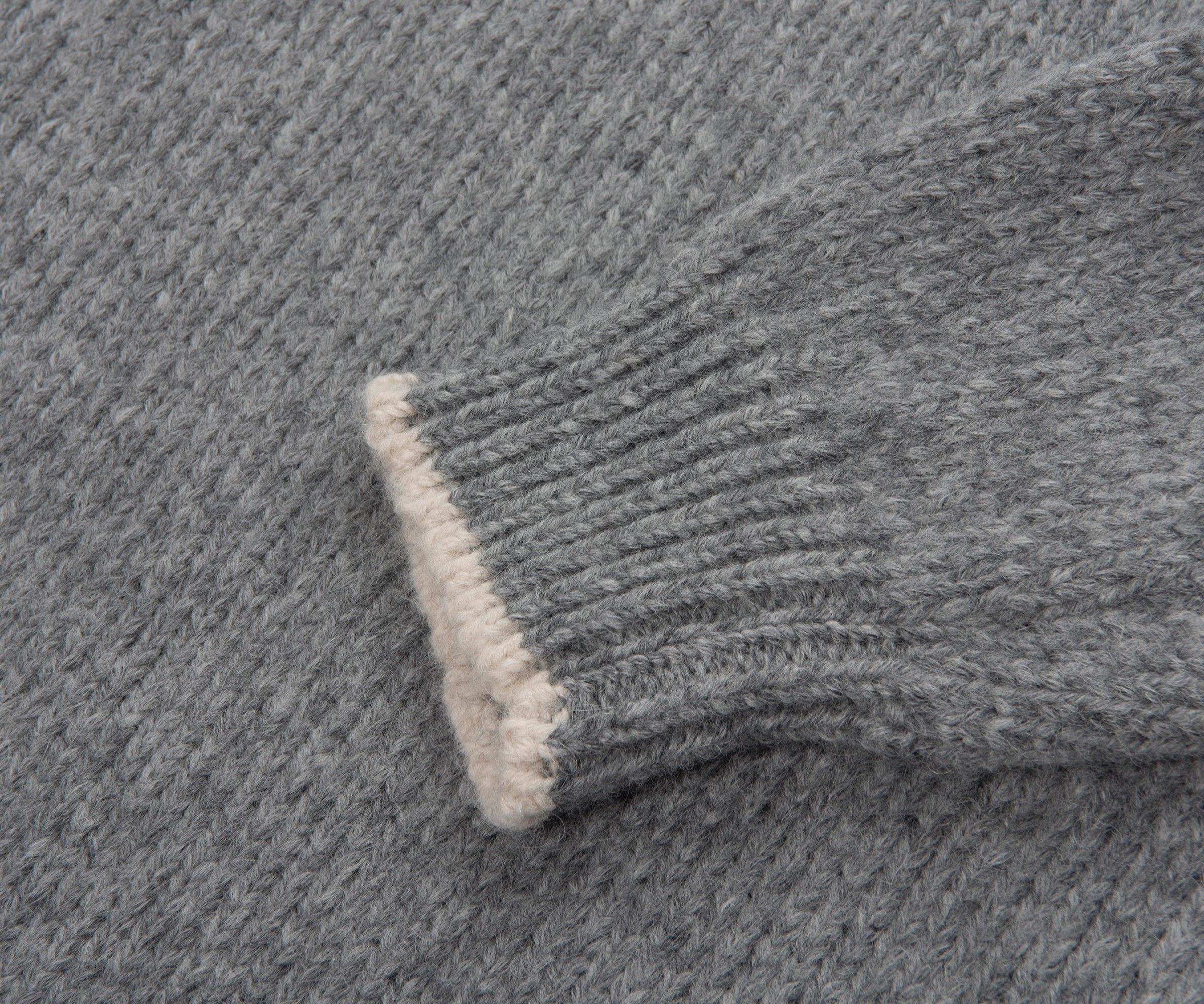 Moncler Grey Knitted Roll Neck - Image 4