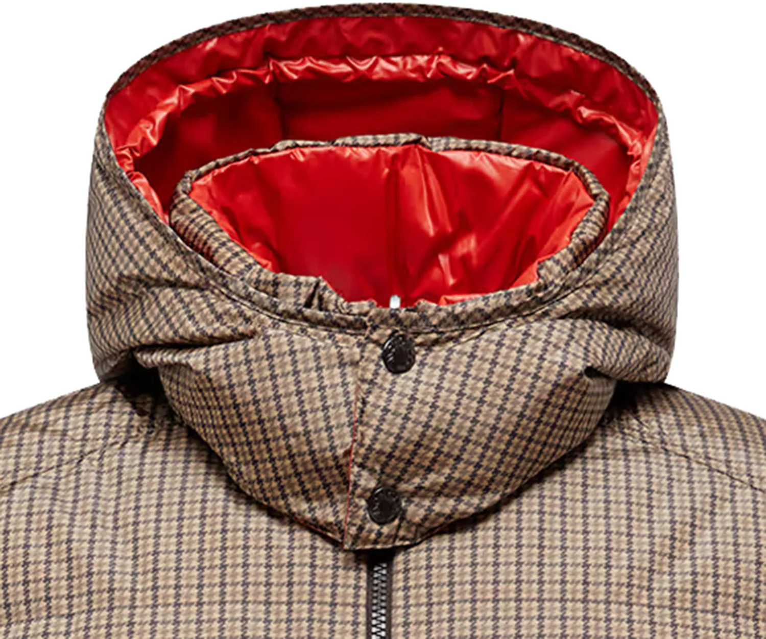 Moncler Jonage Puppytooth Reversible Hooded Jacket Multi - Image 3