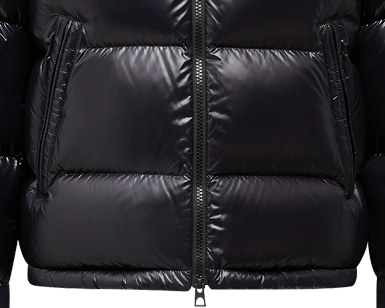 Moncler Levitha Navy Short Down Jacket - Image 5