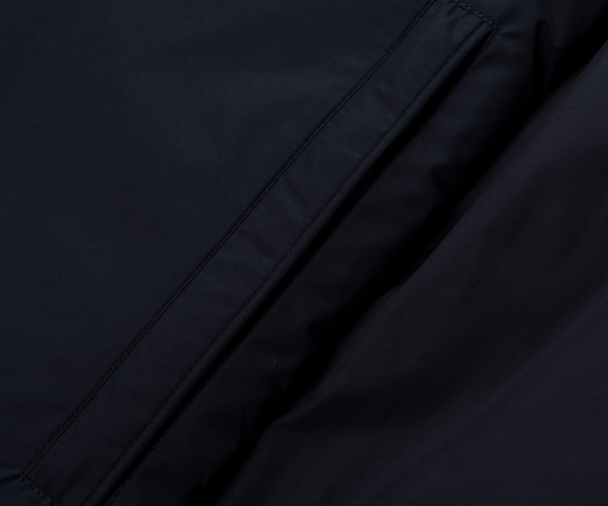 Moncler Navy Nohedes Leather Pocket Hooded Jacket - Image 6