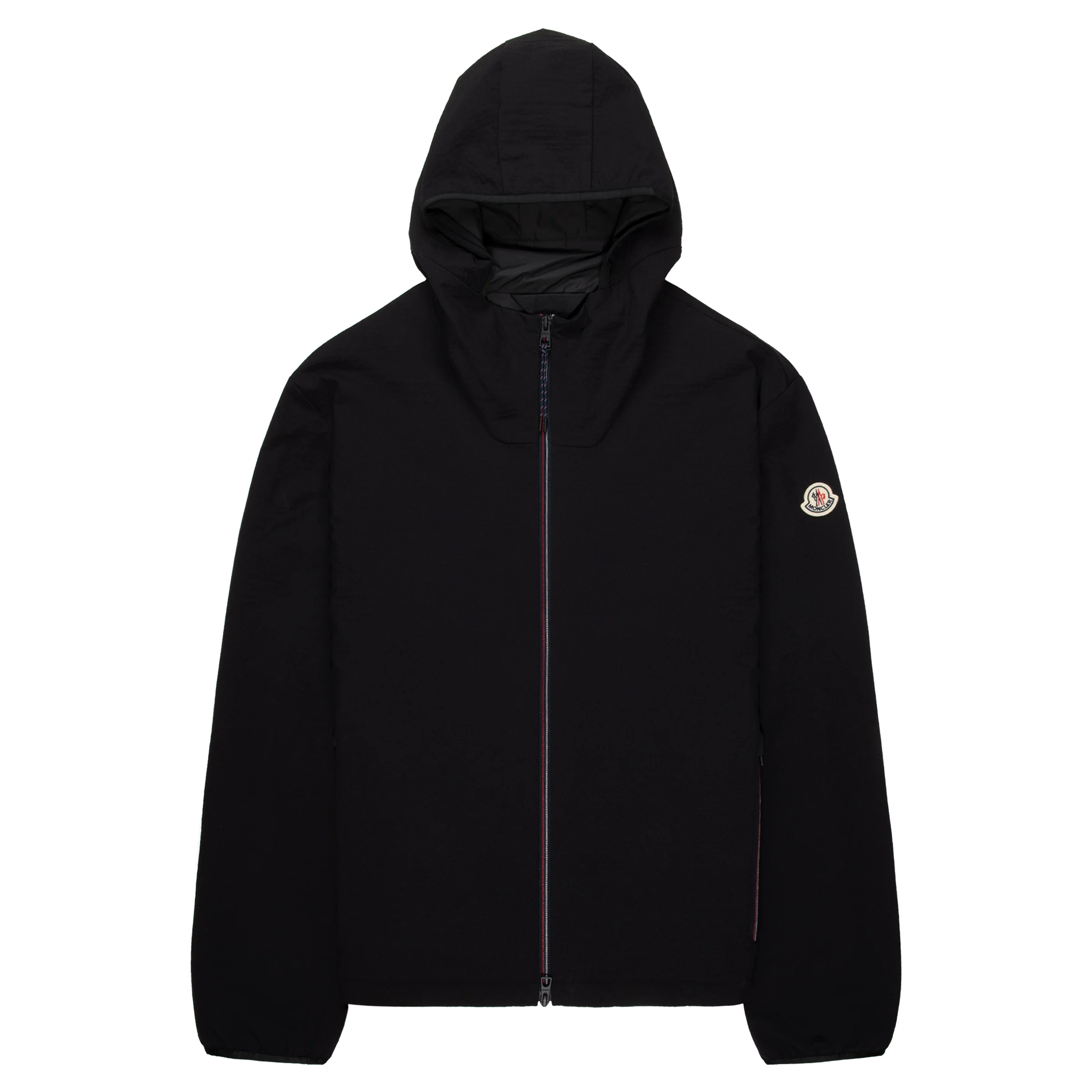Moncler Naxos Black Textured Light Weight jacket