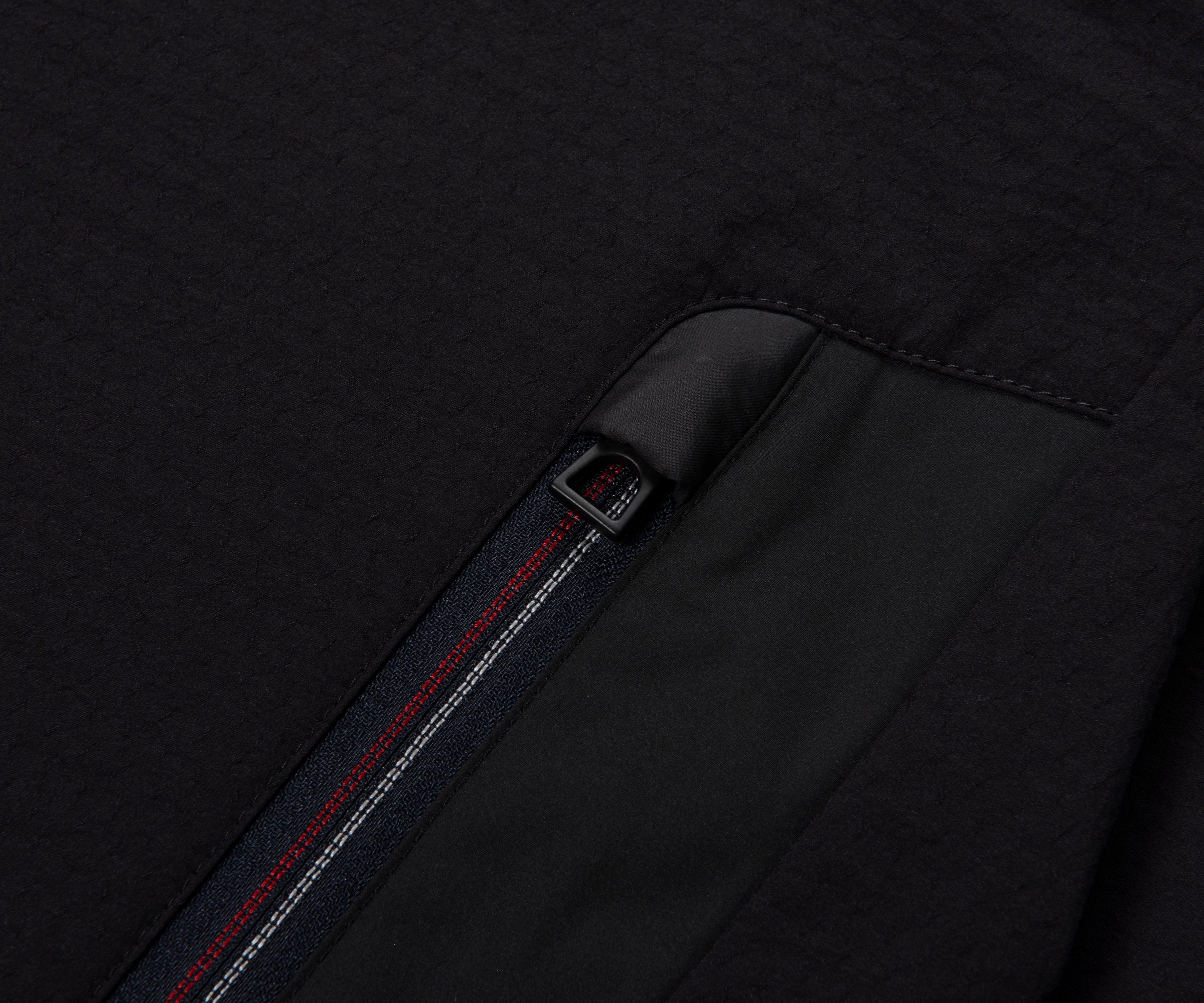 Moncler Naxos Black Textured Light Weight jacket - Image 3
