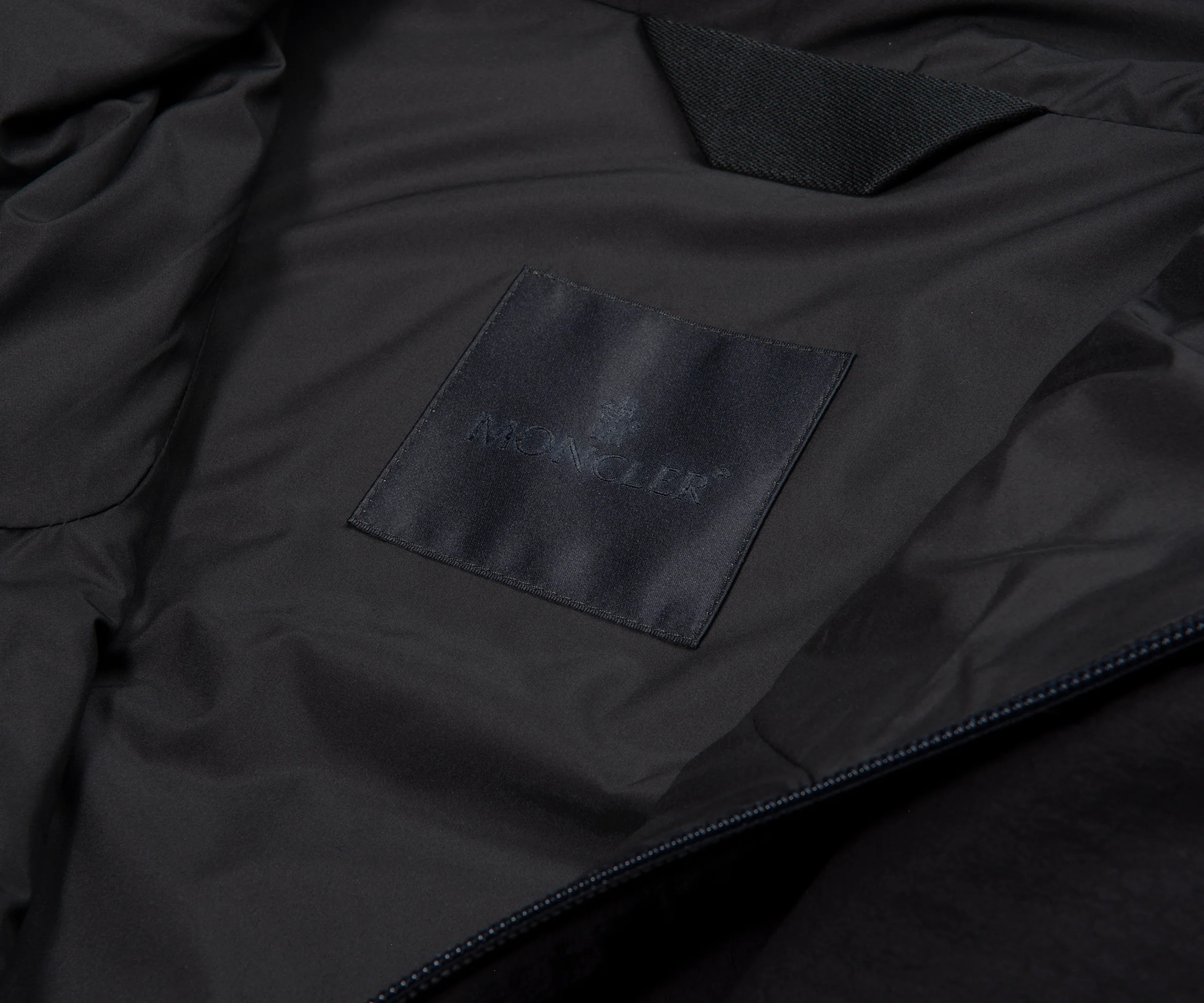 Moncler Naxos Black Textured Light Weight jacket - Image 4