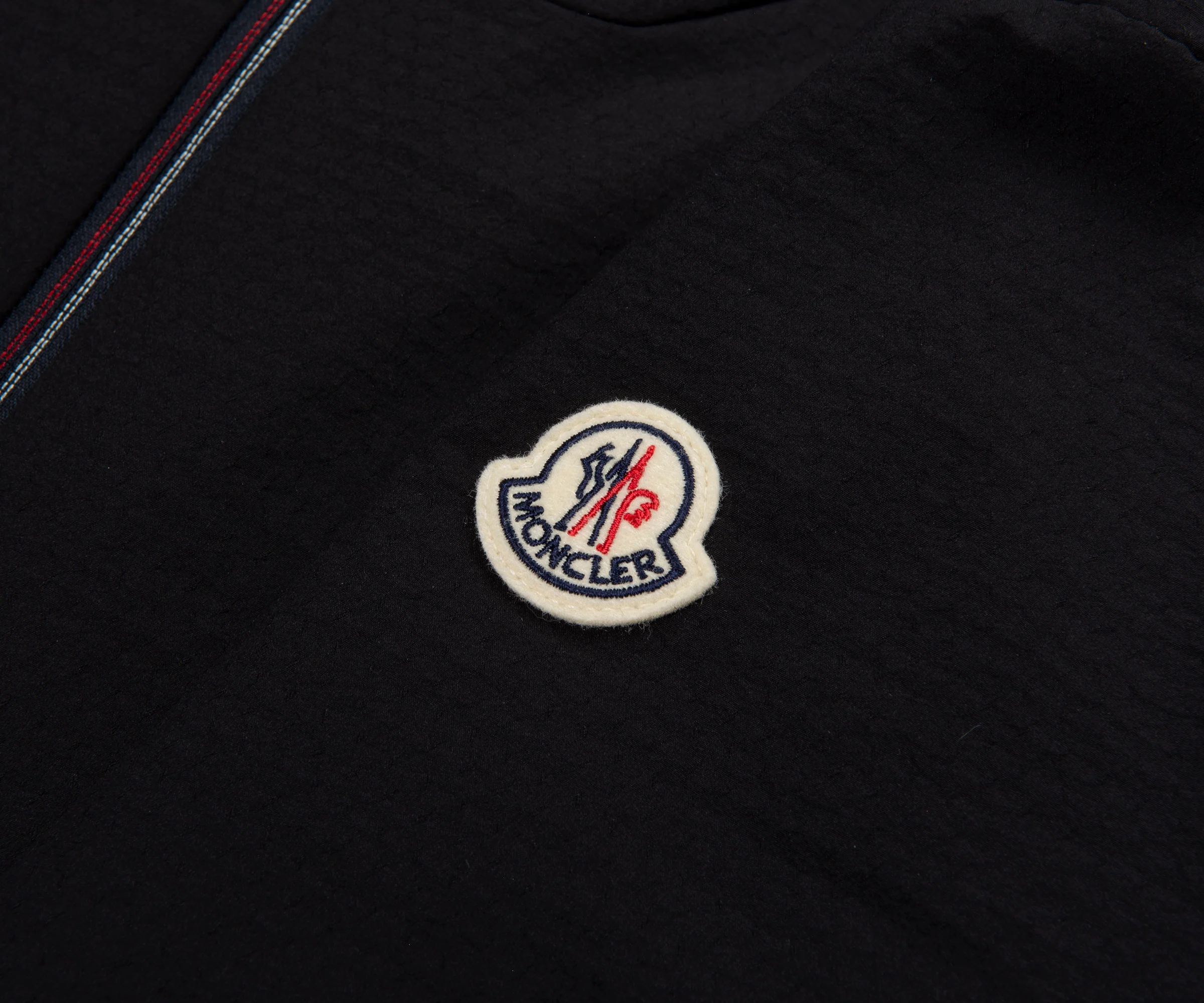 Moncler Naxos Black Textured Light Weight jacket - Image 5